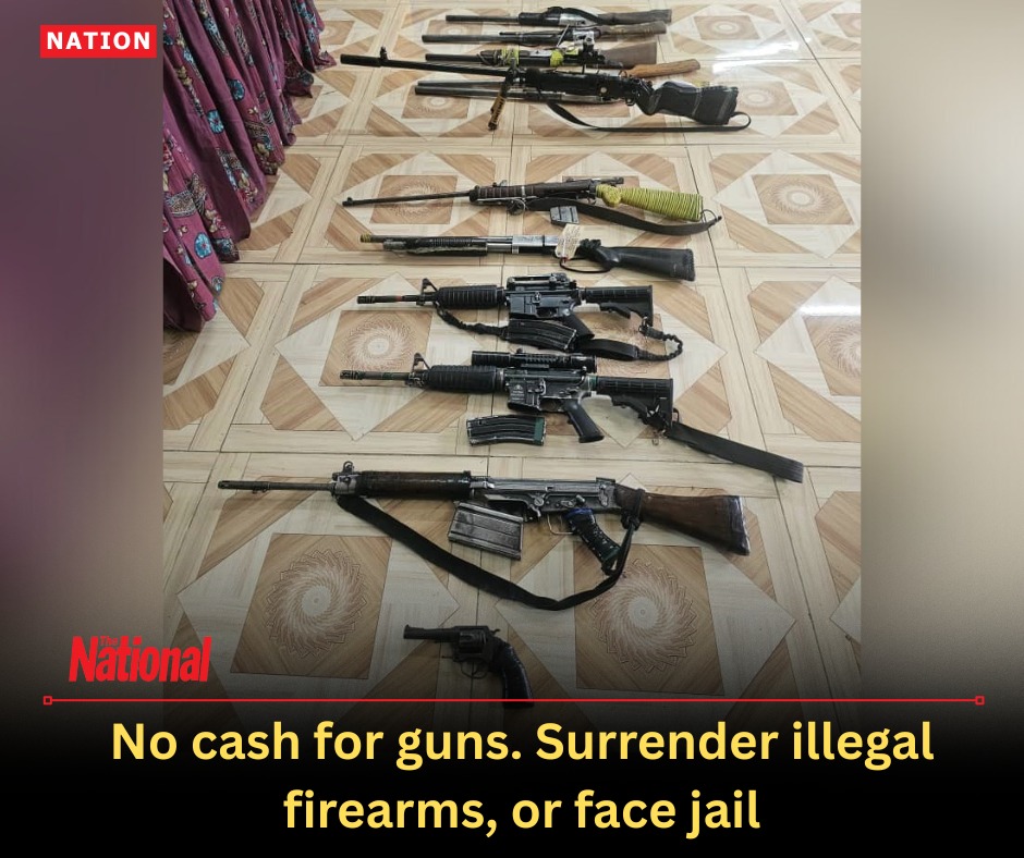 THE Government will pay K5,000 to K30,000 for illegal guns under the National Illegal Firearms Amnesty and Buy-Back Programme, depending on the caliber and condition, says Police Minister Sir John Pundari. Sir