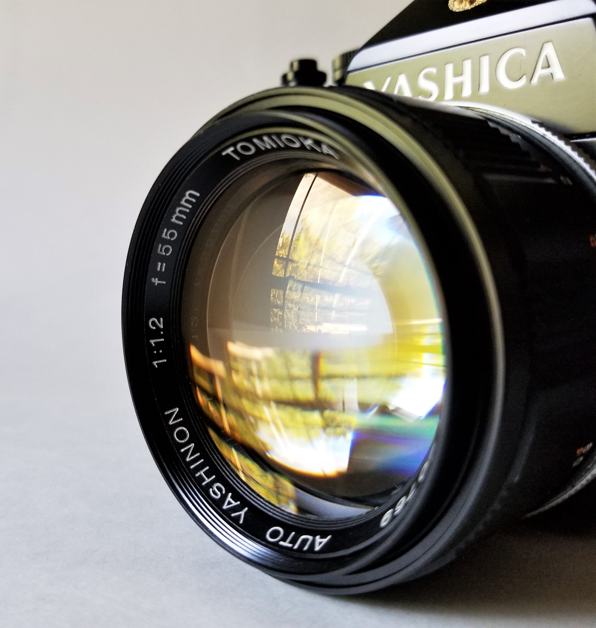 Tomioka Optical 55mm f1.2 Auto Yashinon lens