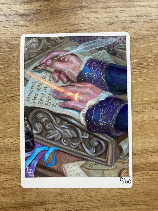 Magic the Gathering artist proof cards sale trade display | Looking for ...