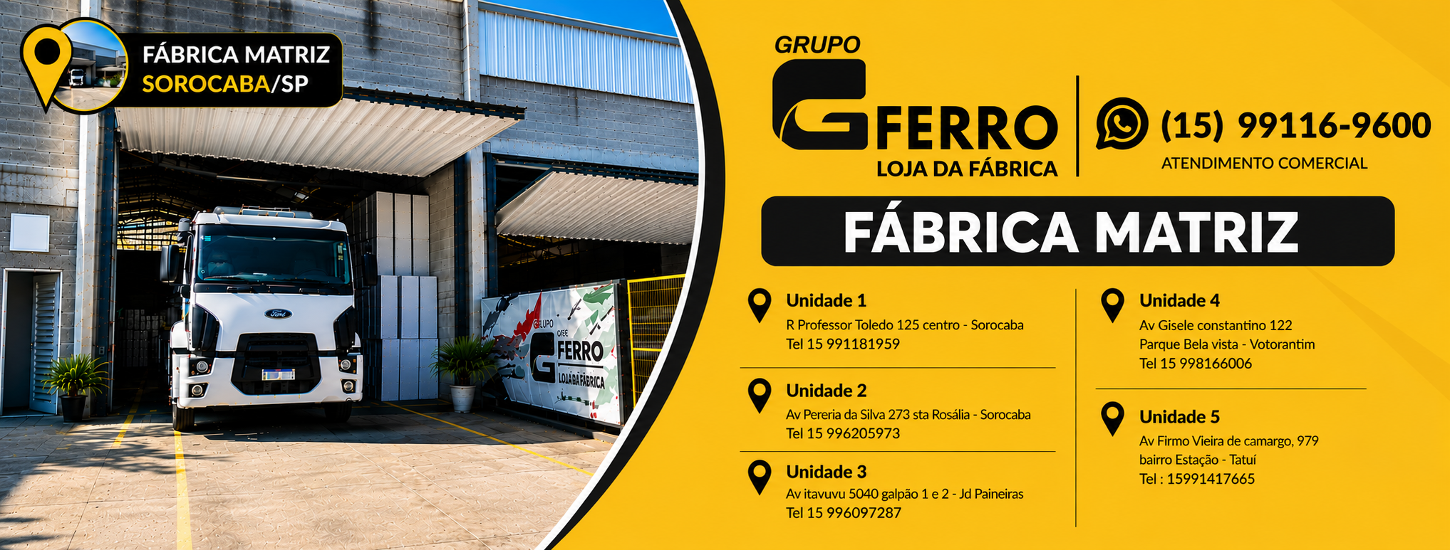Grupo Gferro Sorocaba Matriz | Sorocaba SP