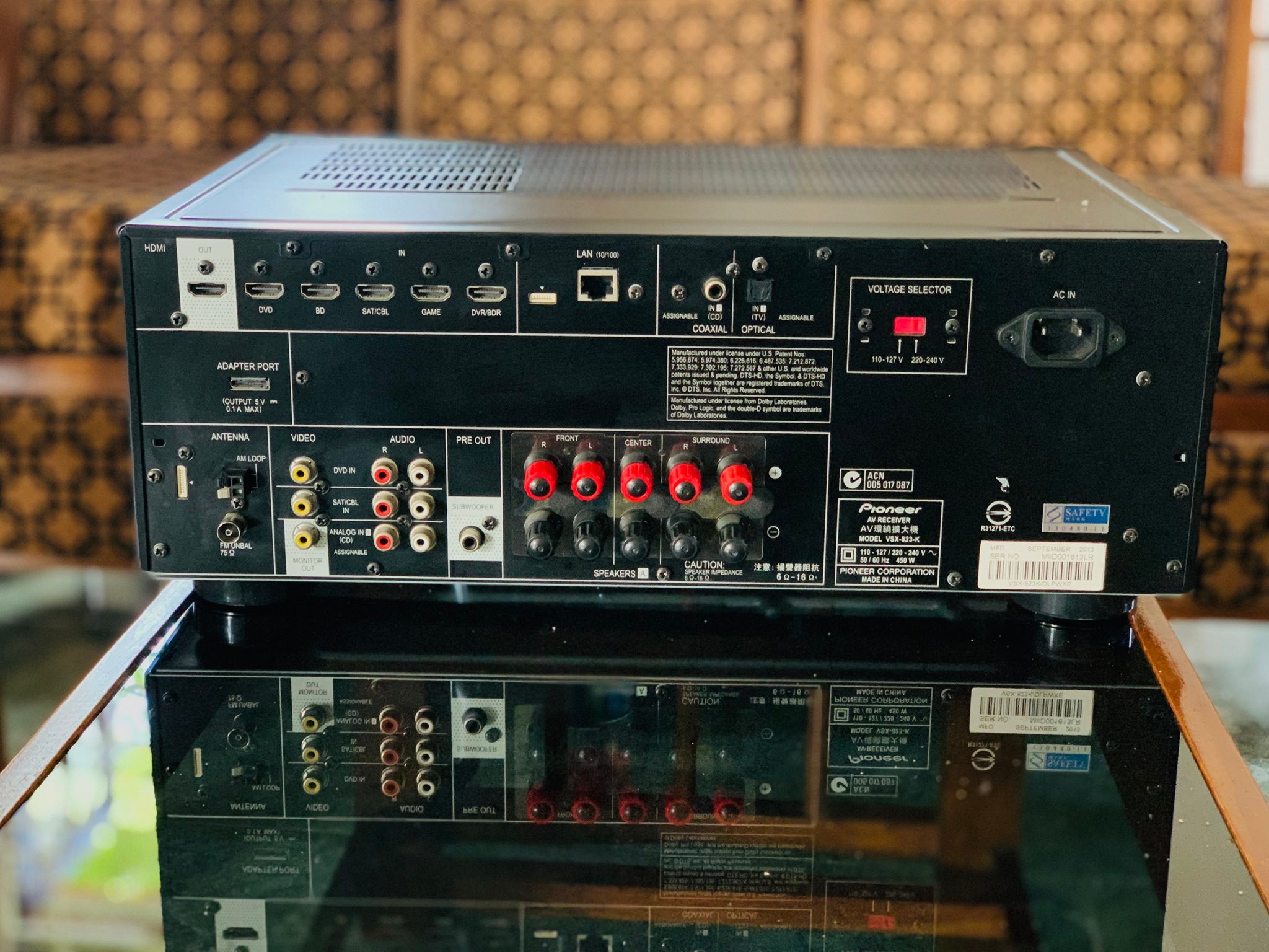 Pioneer VSX-823 5.1 AV receiver for sale
