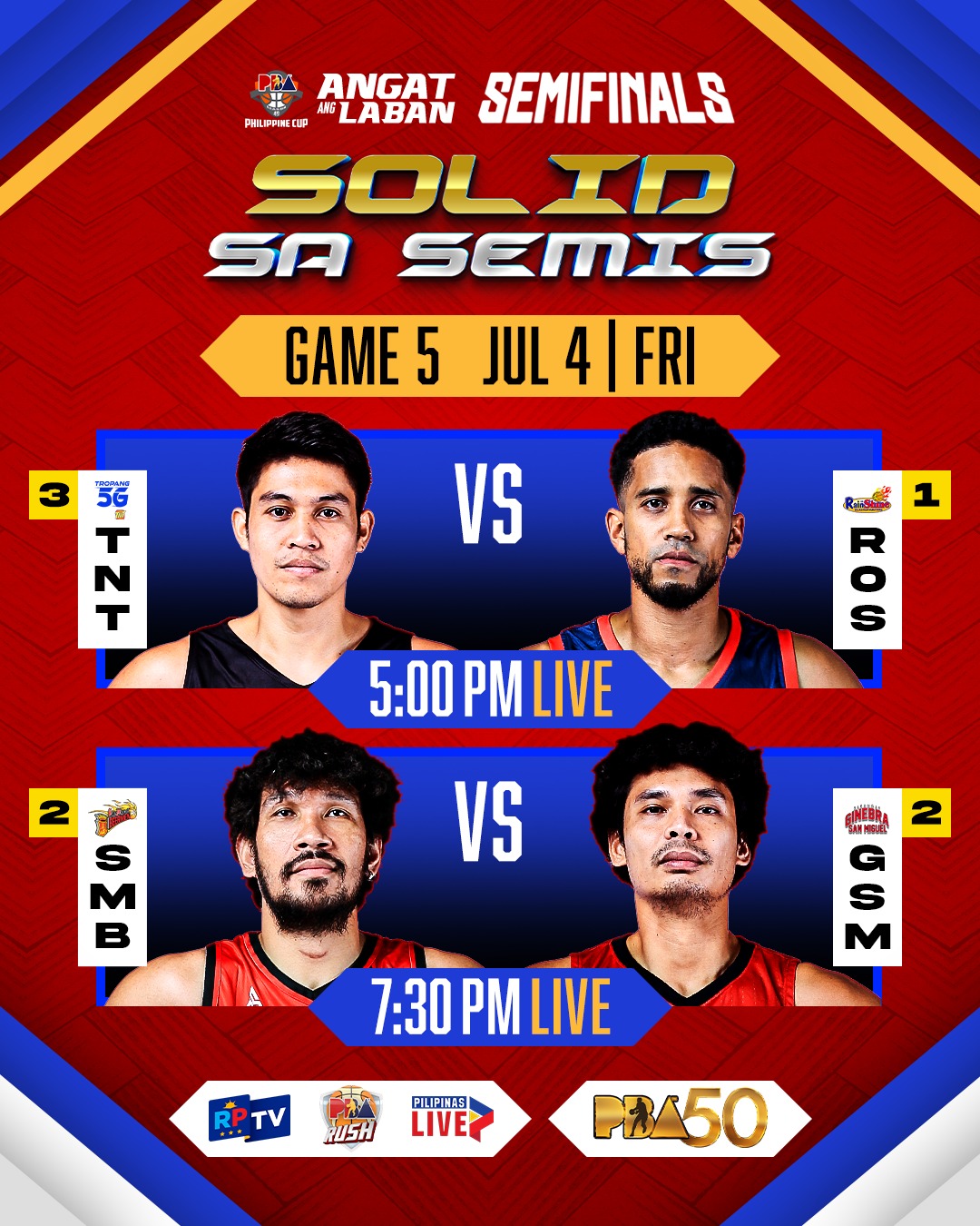 RPTV - One win away na lang ang mga Katropa sa #PBASeason49 Philippine ...