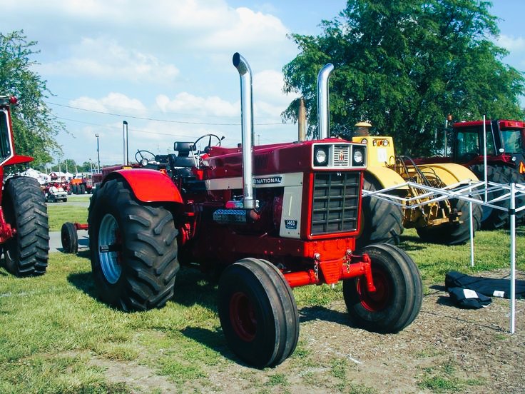 Tarheelfarmer11 - The International Harvester 1468 is a high ...