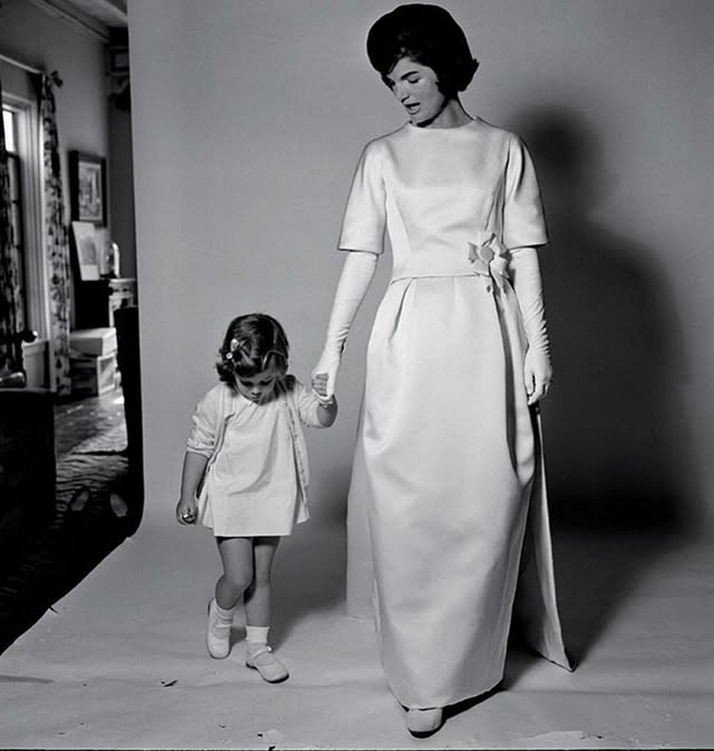 jackie kennedy inauguration dress beige Oleg, dressed me for the part.” Dressed in ivory double-faced silk satin twill inaugural ball gown, designed by Oleg Cassini, as she and her husband, President-elect John F. Kennedy, leave SAU LEE Jackson Jacquard