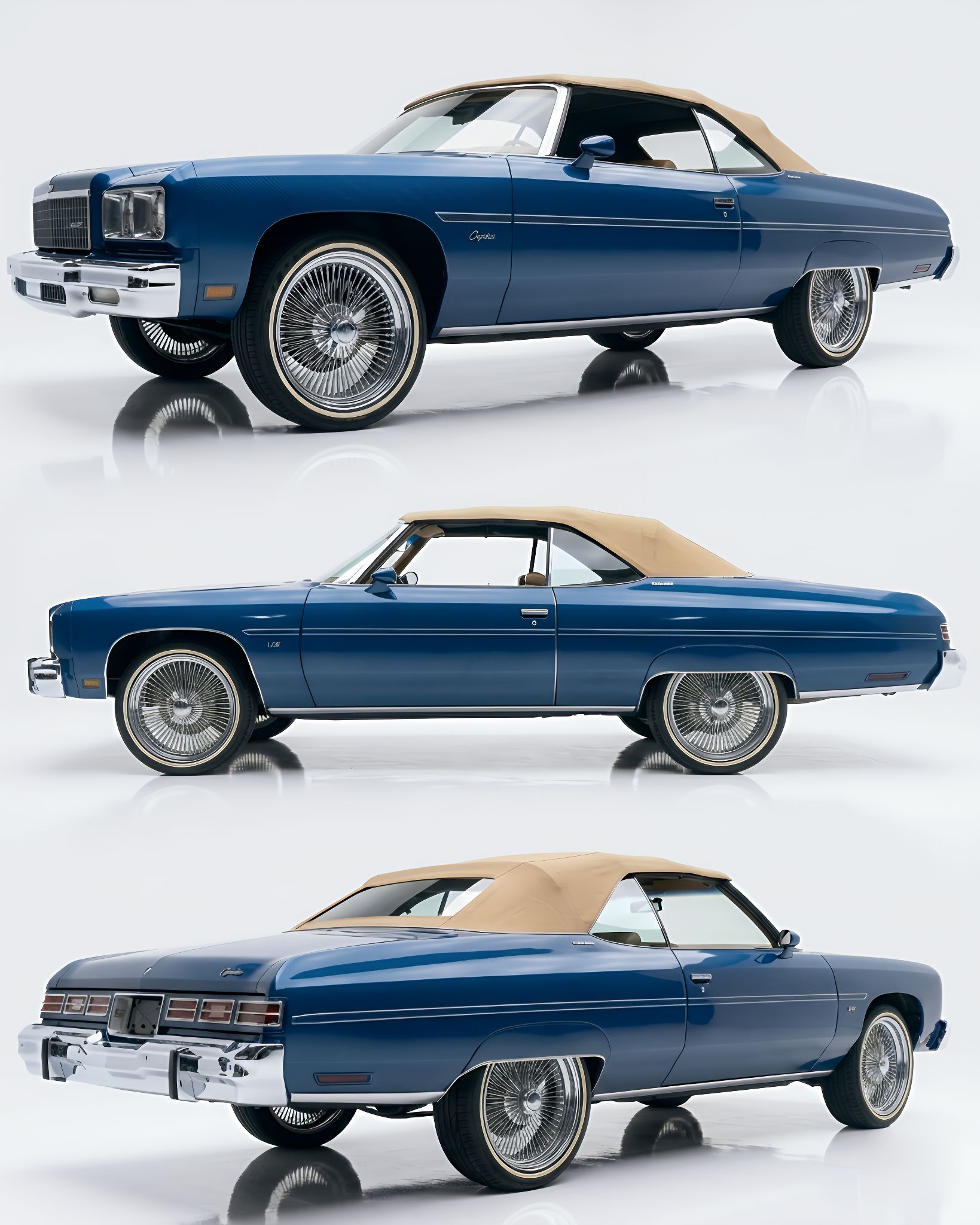 1975 Chevrolet Caprice #75Caprice #MajesticsCC #Hydraulics #Ragtop 