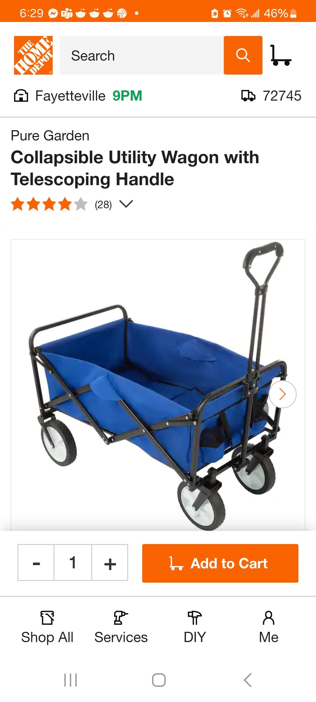Rockville Rock Cart Pro DJ Equipment Transport Roller