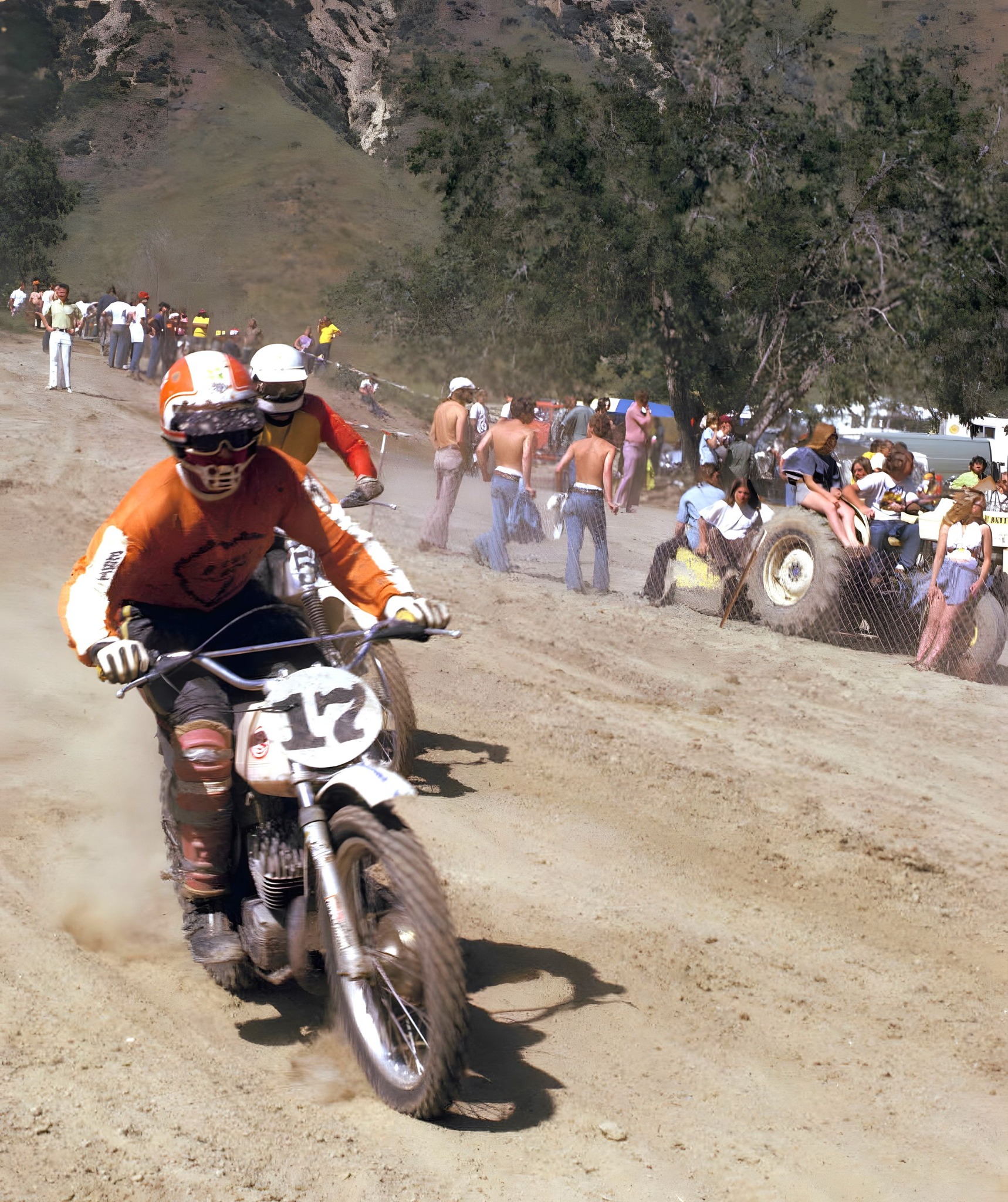 1975 AMA Motocross National Numbers