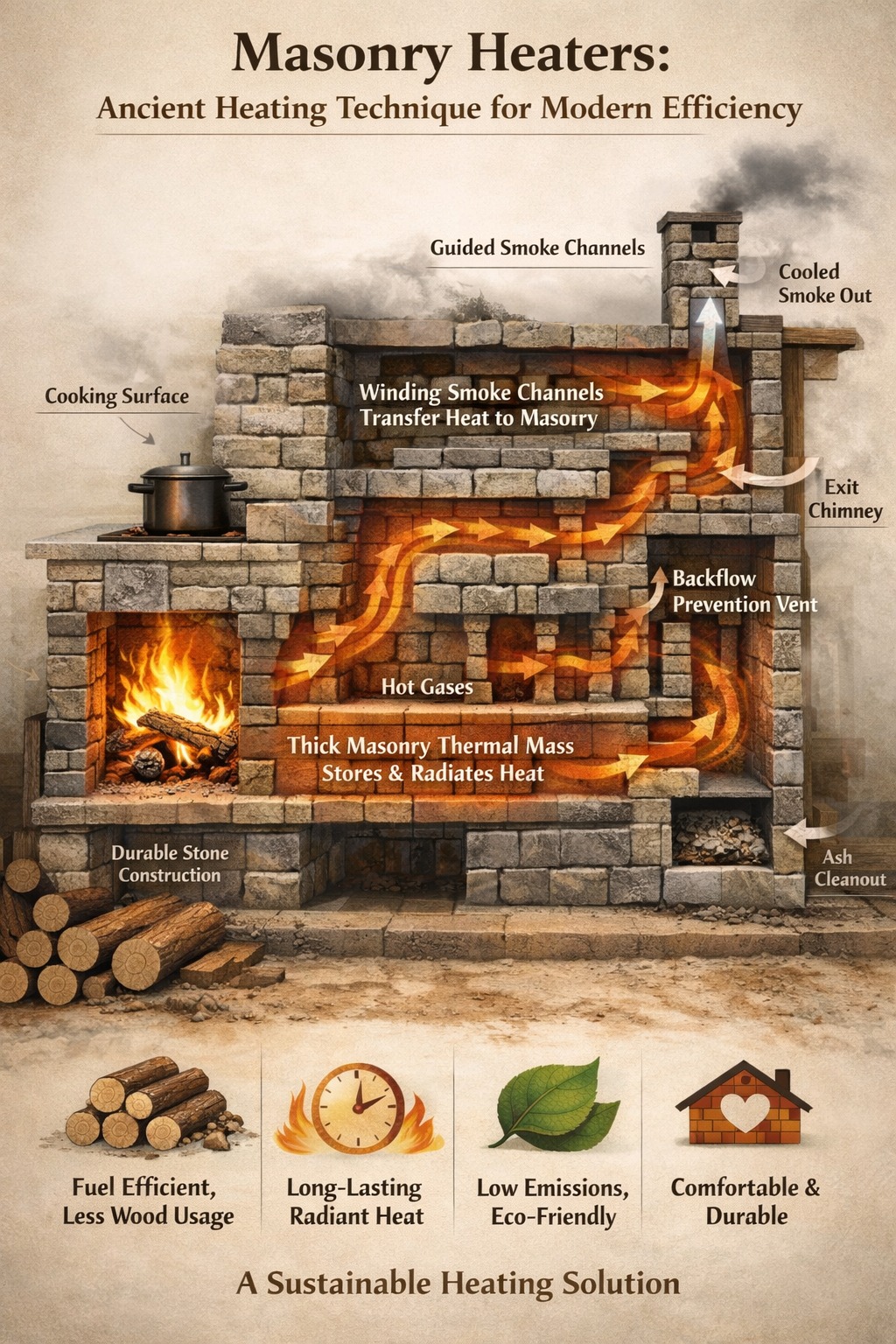 The Masonry Heater: The Ancient Heating System Making a Modern