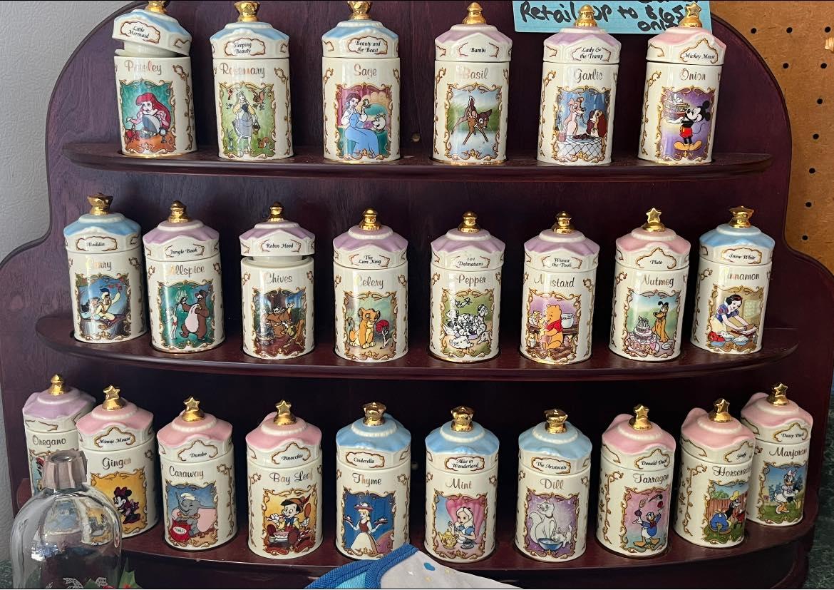 Lenox Disney Spice Rack (1995) Something to hunt for this year