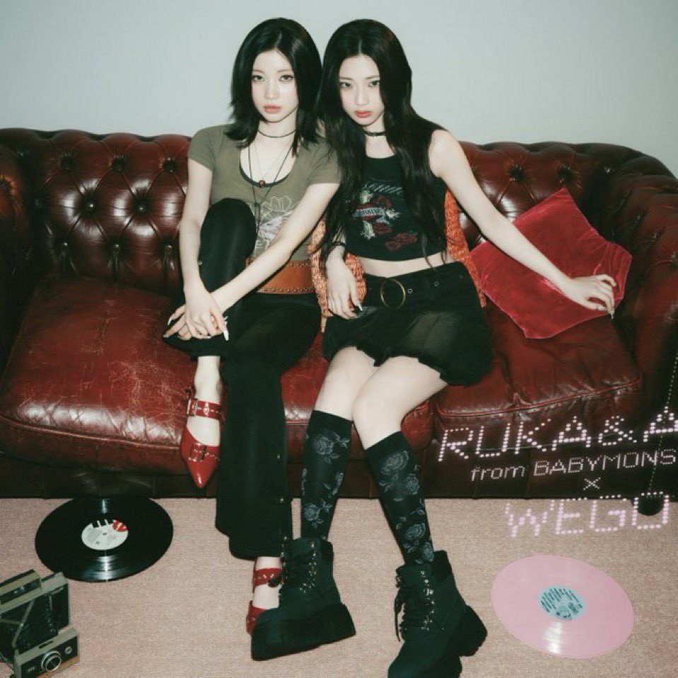 BABYMONSTER's RUKA & ASA absolutely stunning for Wego Magazine