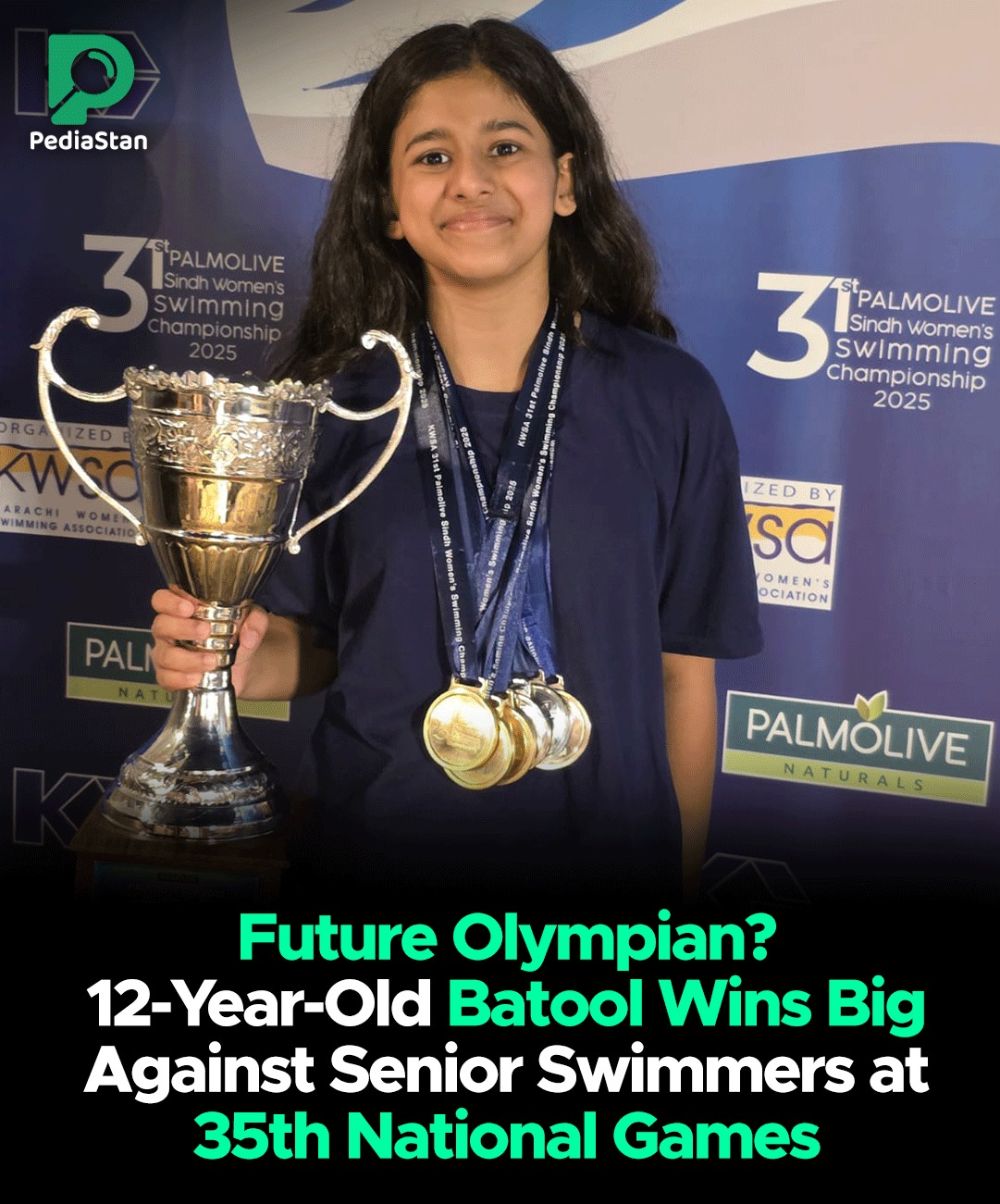 Pediastan - Twelve-year-old Batool stunned audiences at the 35th ...