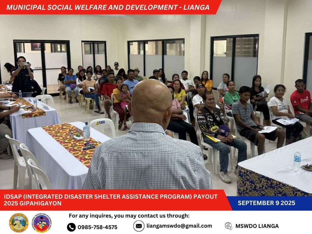 MSWDO Lianga - MSWDO Lianga added a new photo.