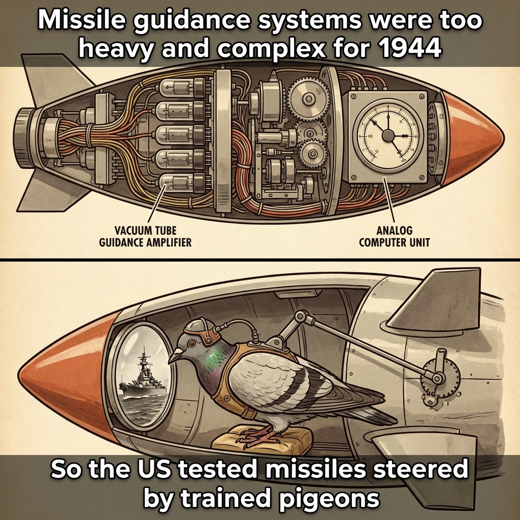 Combat - Before microchips, we had... pigeons? 🤯 During WWII, the US ...