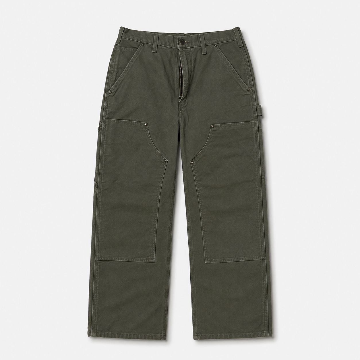 Carhartt B136 MOS moss green double knee Size 30 107x80x22 minus 