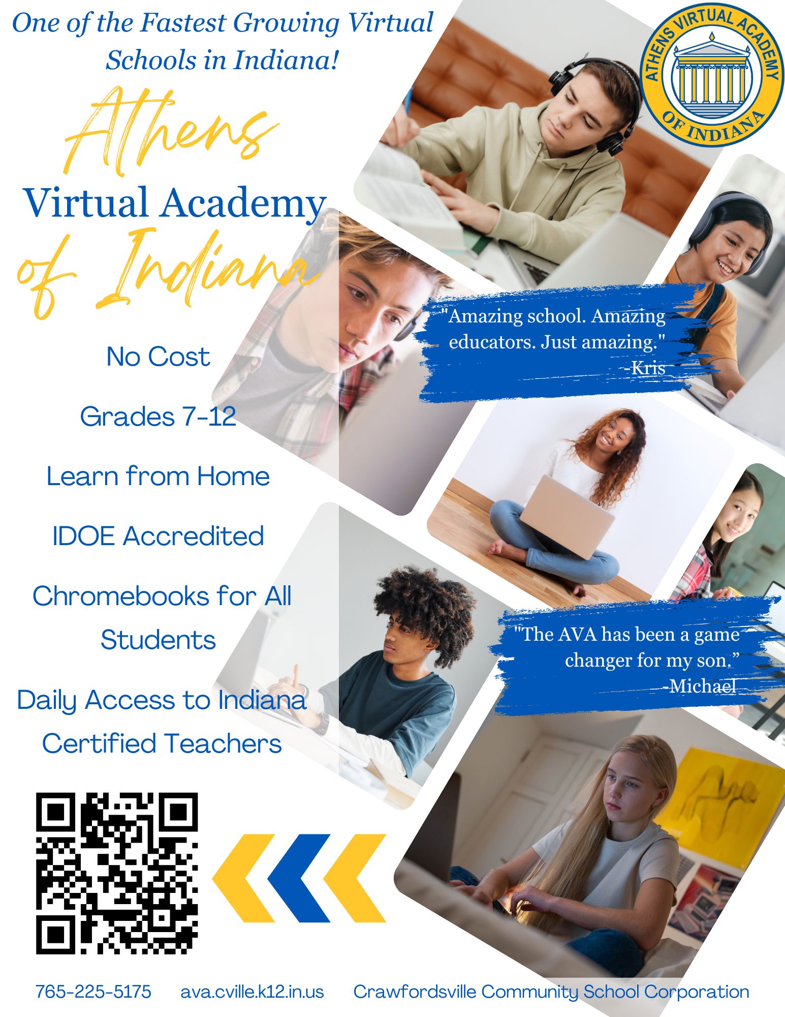Athens Virtual Academy of Indiana | Crawfordsville IN