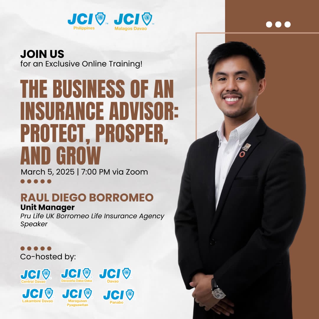JCI Davao - 📢 BACK TO BACK TRAINING. BACK TO BACK... | Facebook