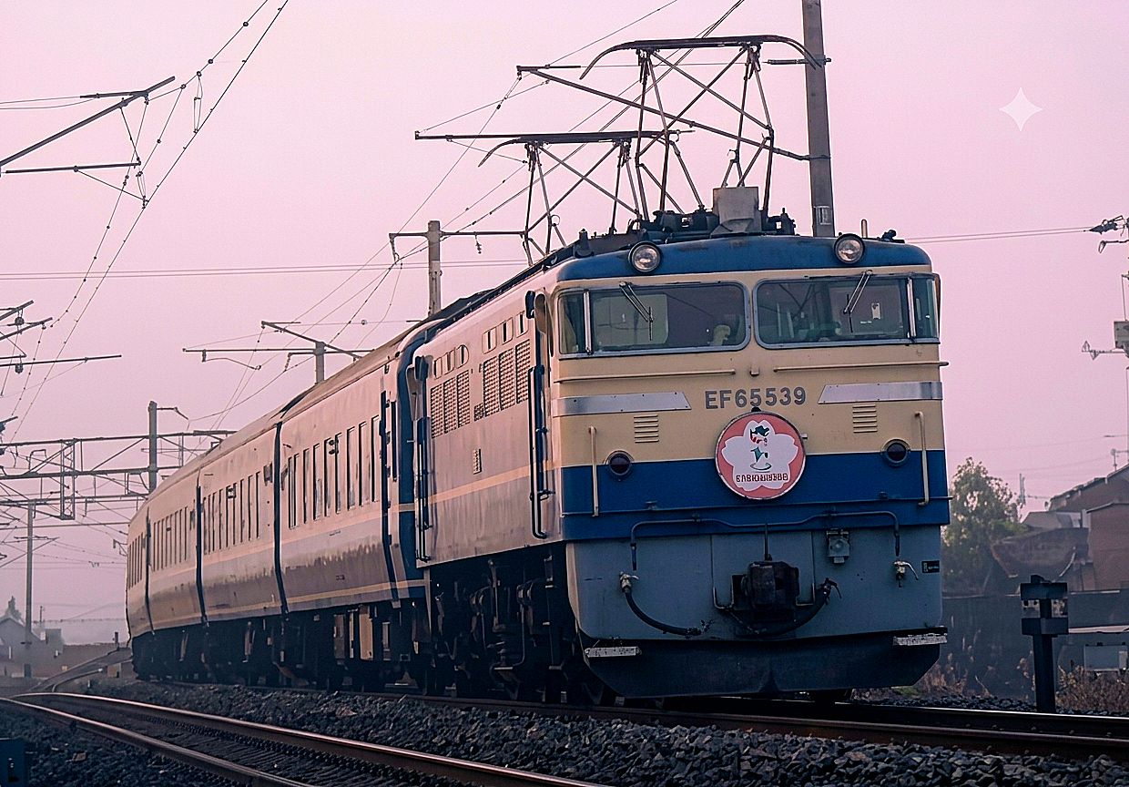 50年前の東十条駅横を通過