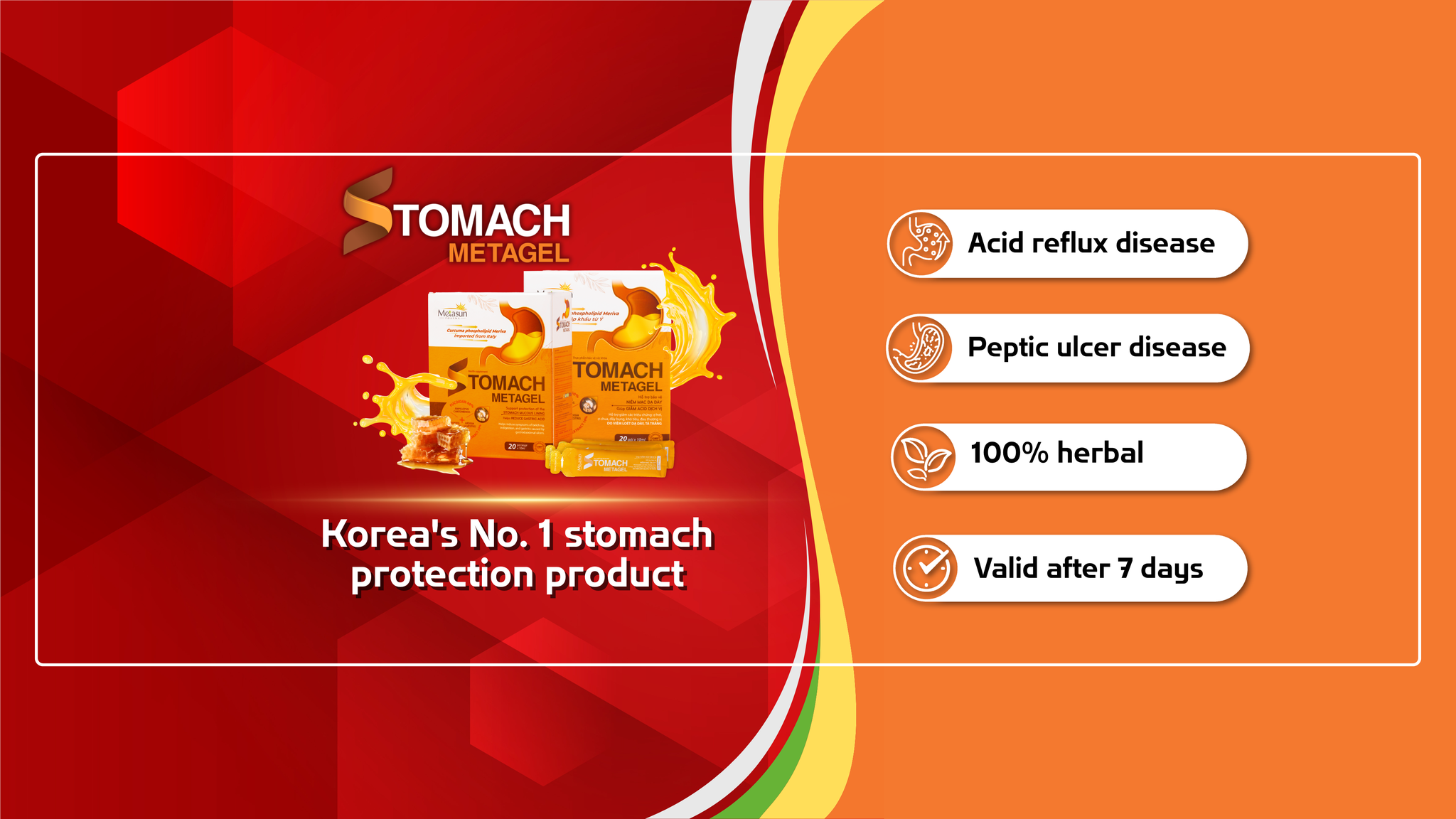 Metagel - Korea's No. 1 stomach protector | Seoul