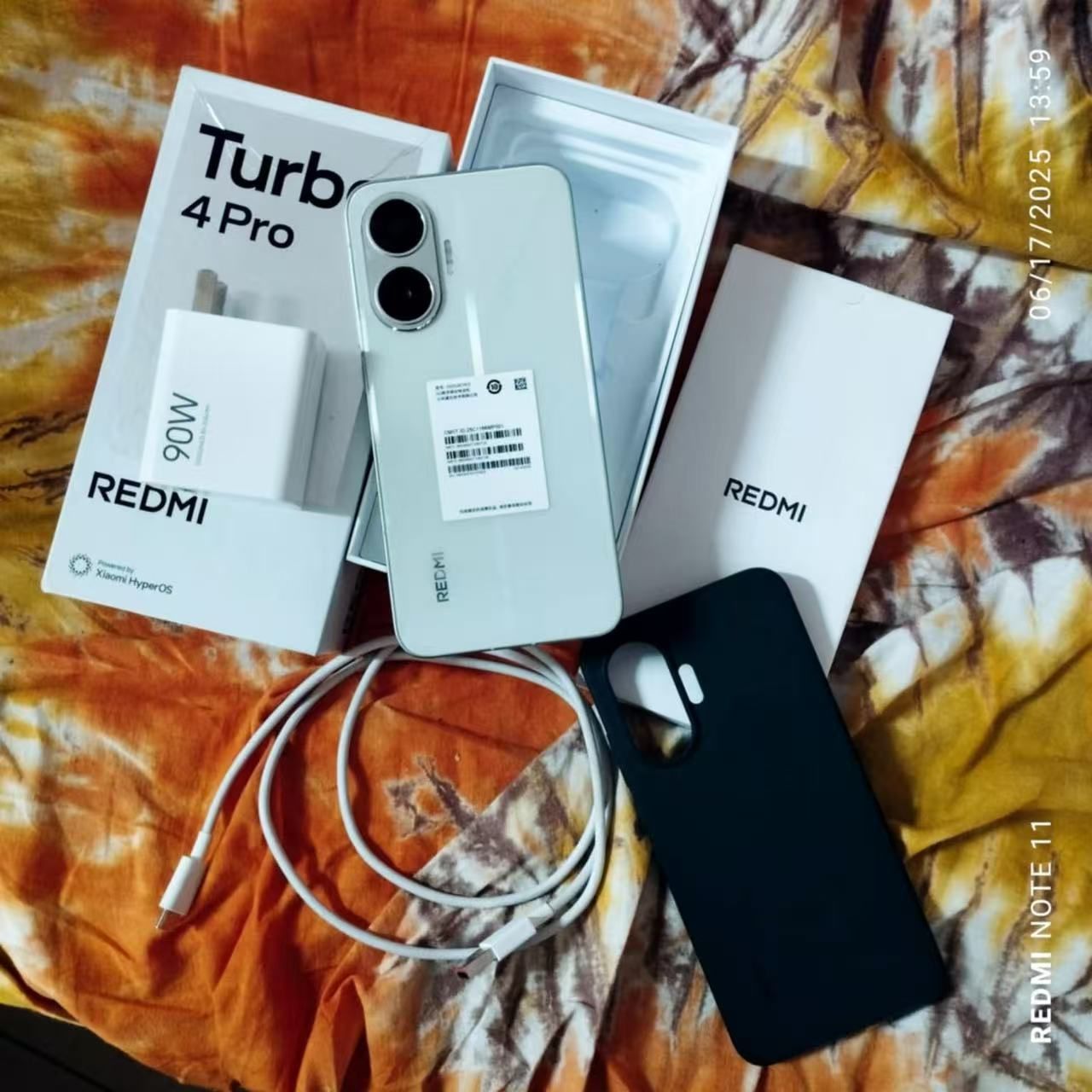 RaiOs - #preowned - Redmi Turbo 4 pro CN version 12/256 gb green 