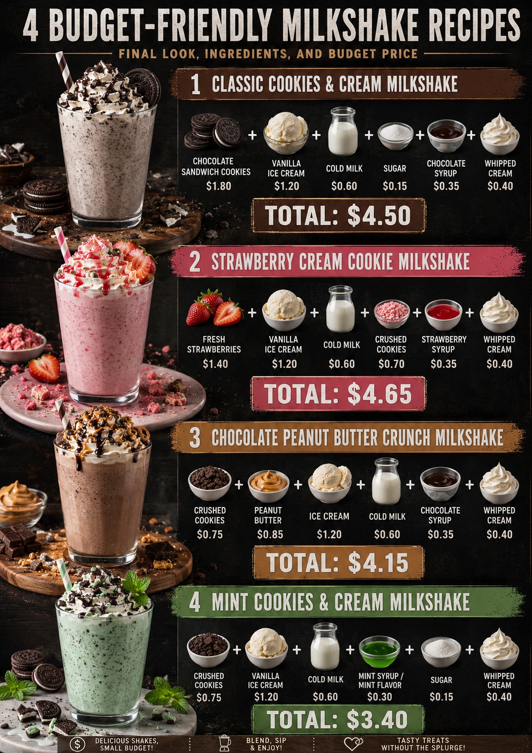 What are your favorite milkshake mix-ins? Not sure? Try strawberry