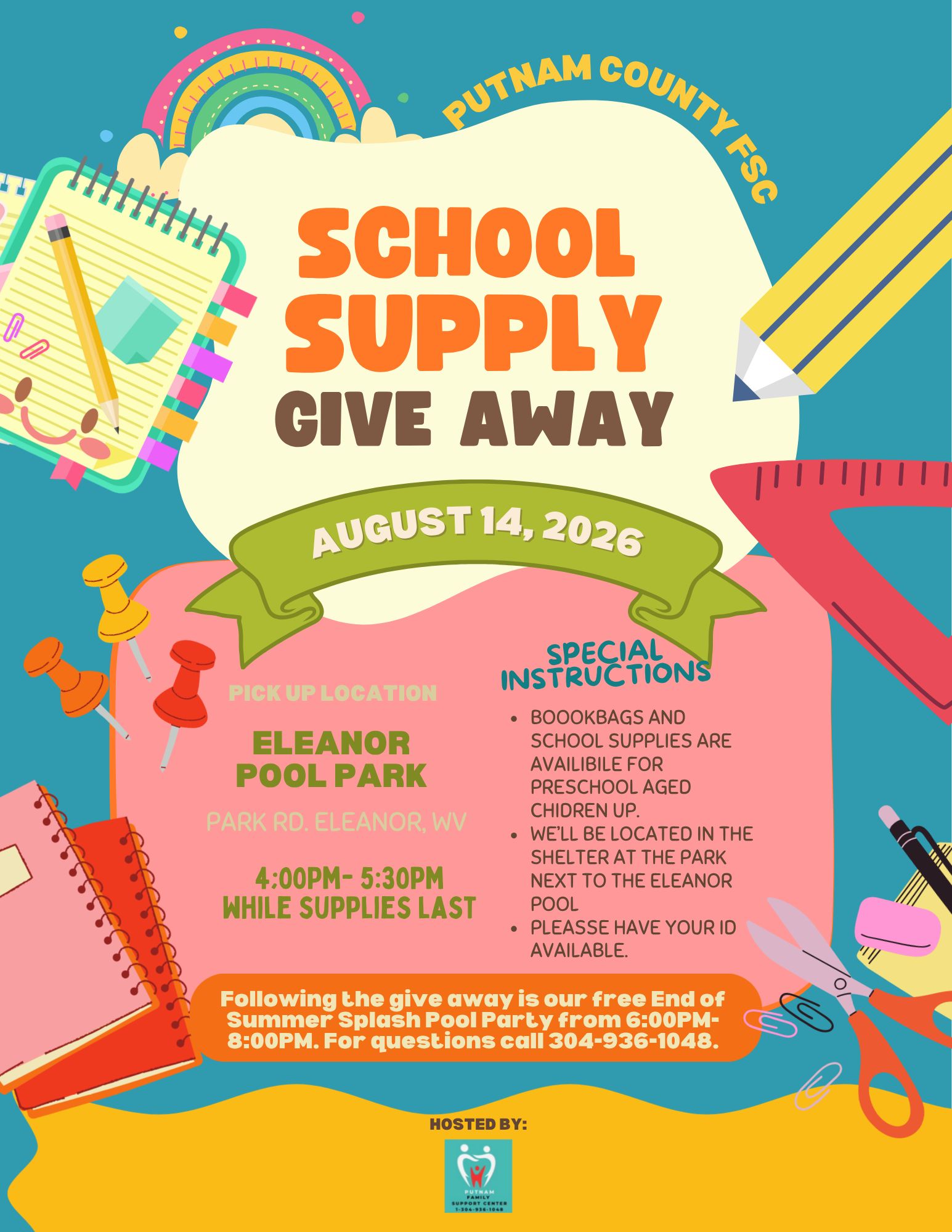 School supply giveaway in Putnam County