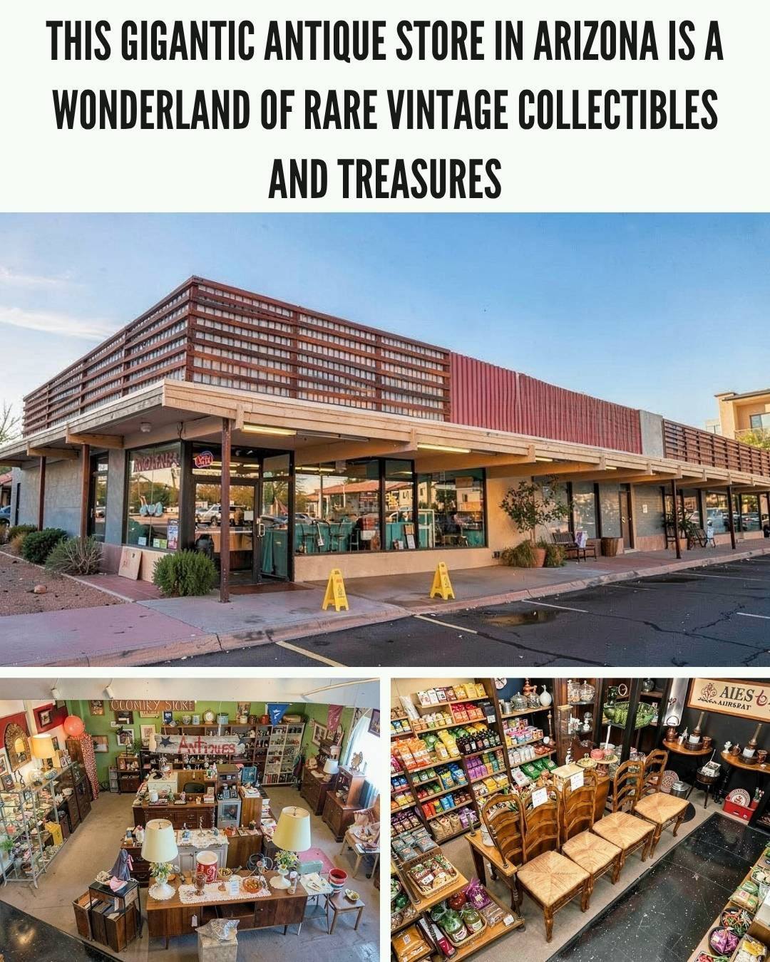Rare vintage collectibles fill this antique wonderland. | Arizona