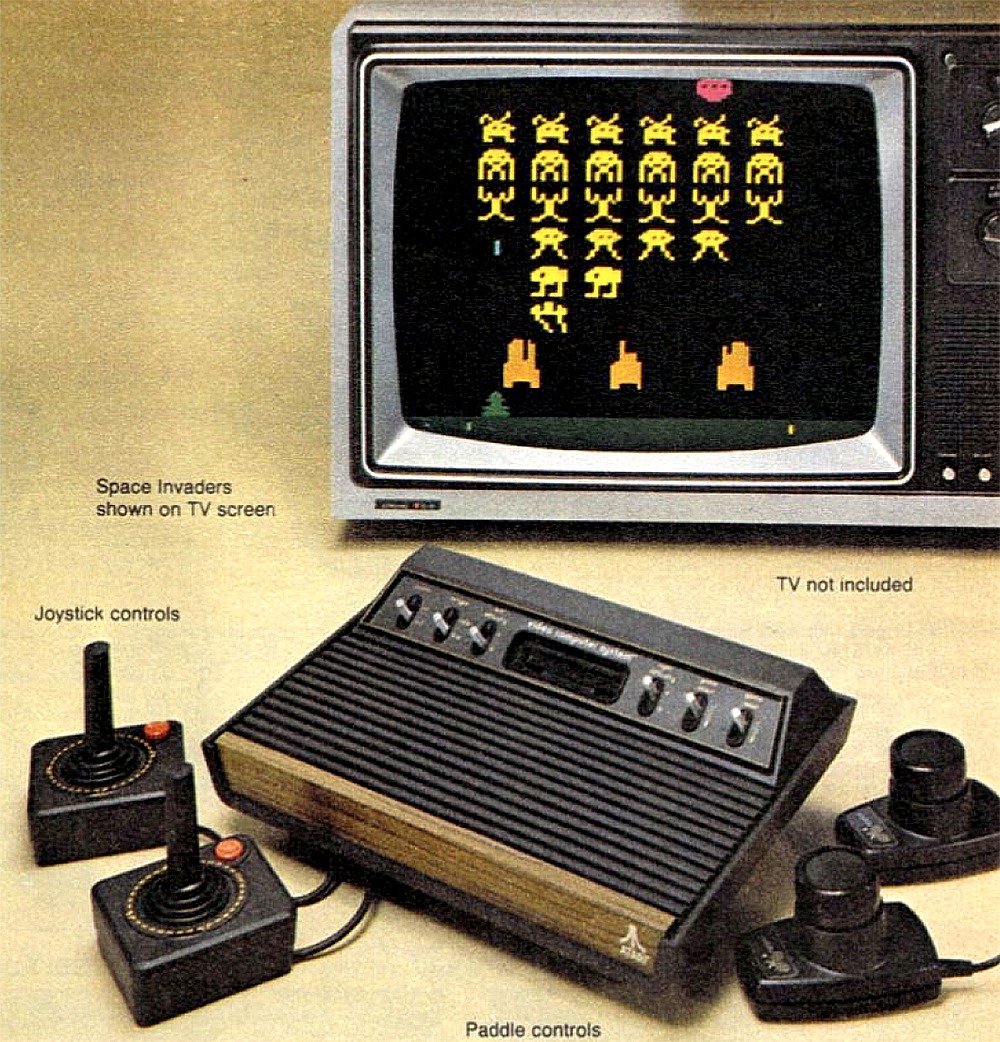 Atari 2600 console price in 1980
