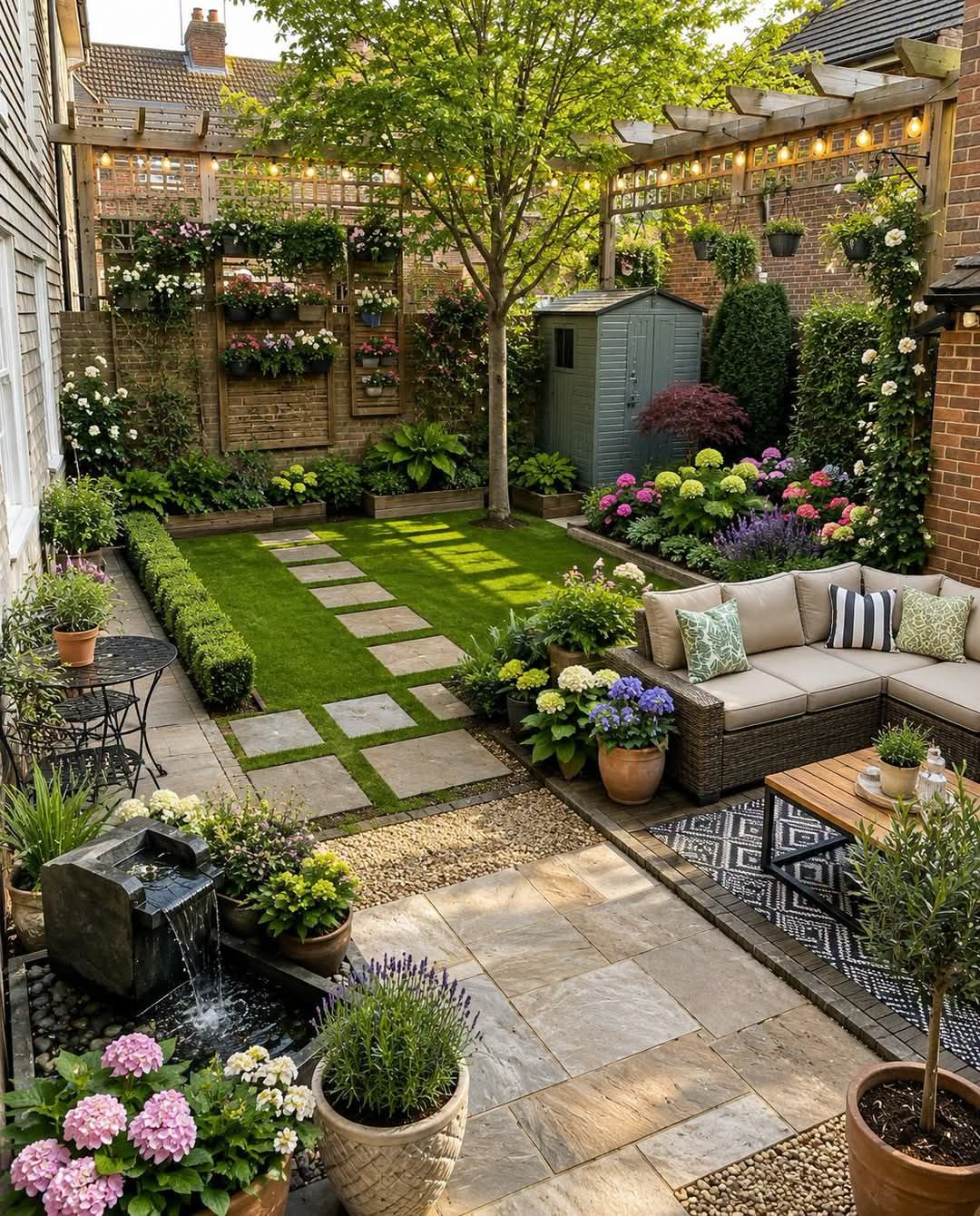 We loved transforming Jahel and Winter's backyard into a five-star
