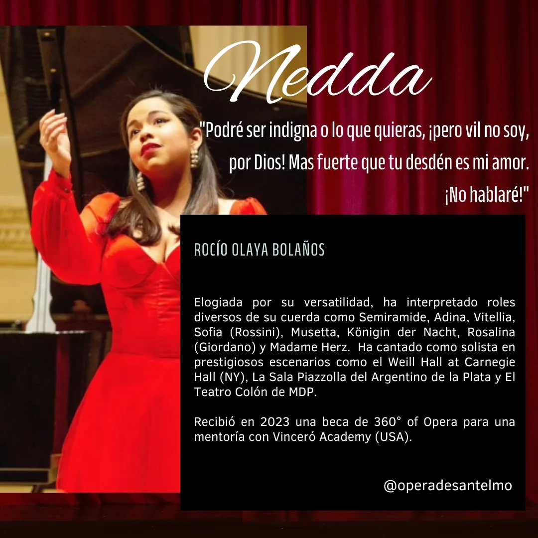 Ópera - ¿Ya conocés a nuestro elenco? @rocioolayabolanos interpreta a ...