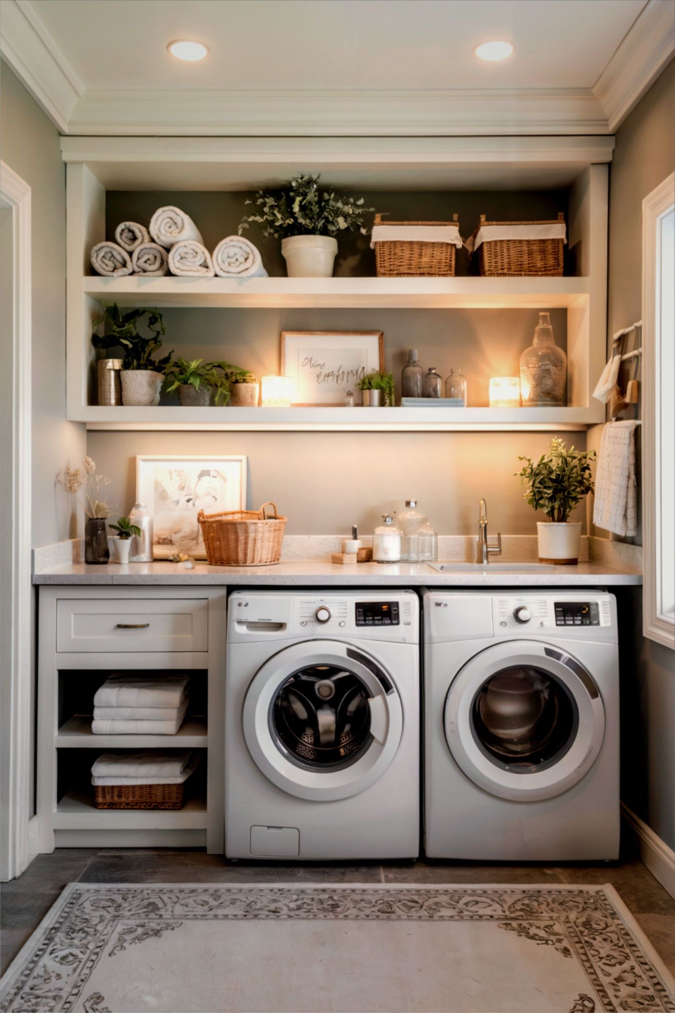 N.donat - Laundry Room Decor Ideas Stylish Ways to Make Your Space Feel ...