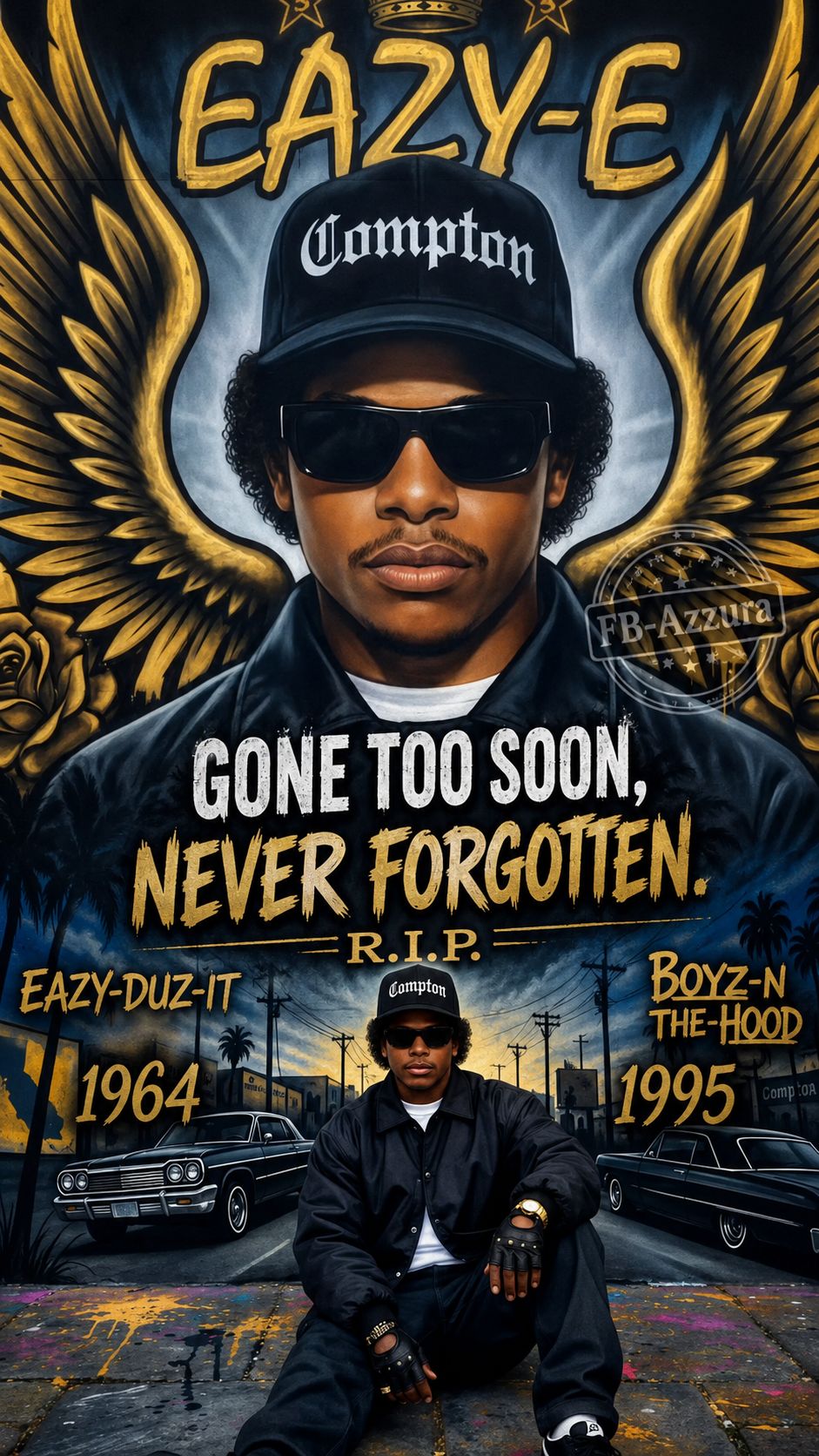 30 years agothe late, great Eazy-E on the cover of Rap Sheet