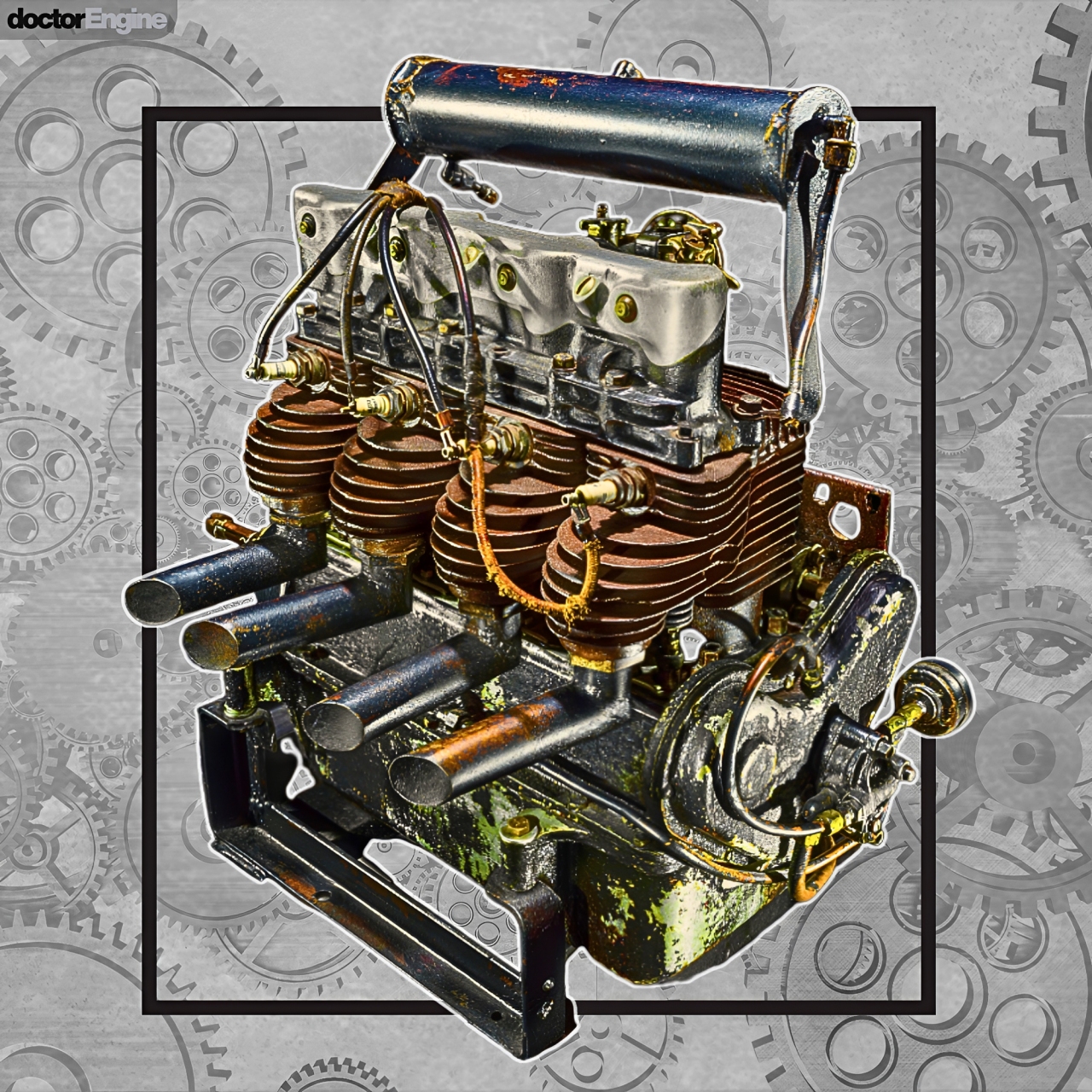 Doctor Engines - This image shows the Heath-Henderson B-4... | Facebook