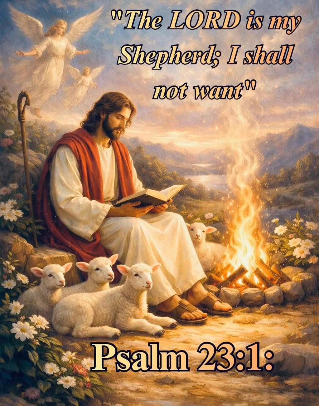 Joel Osteen Family and Friends | Psalm 23:1: 
