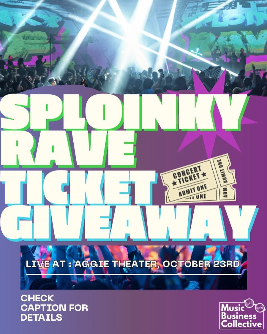 CSU - TICKET GIVEAWAY ‼️🚨🔔 SPLOINKY RAVE!!! At the Aggie Theatre ...