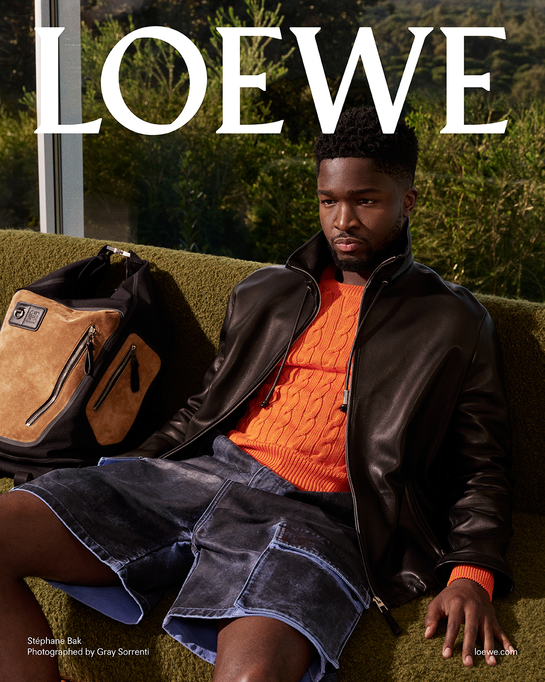 The LOEWE Fall Winter 2025 precollection campaign, featuring the