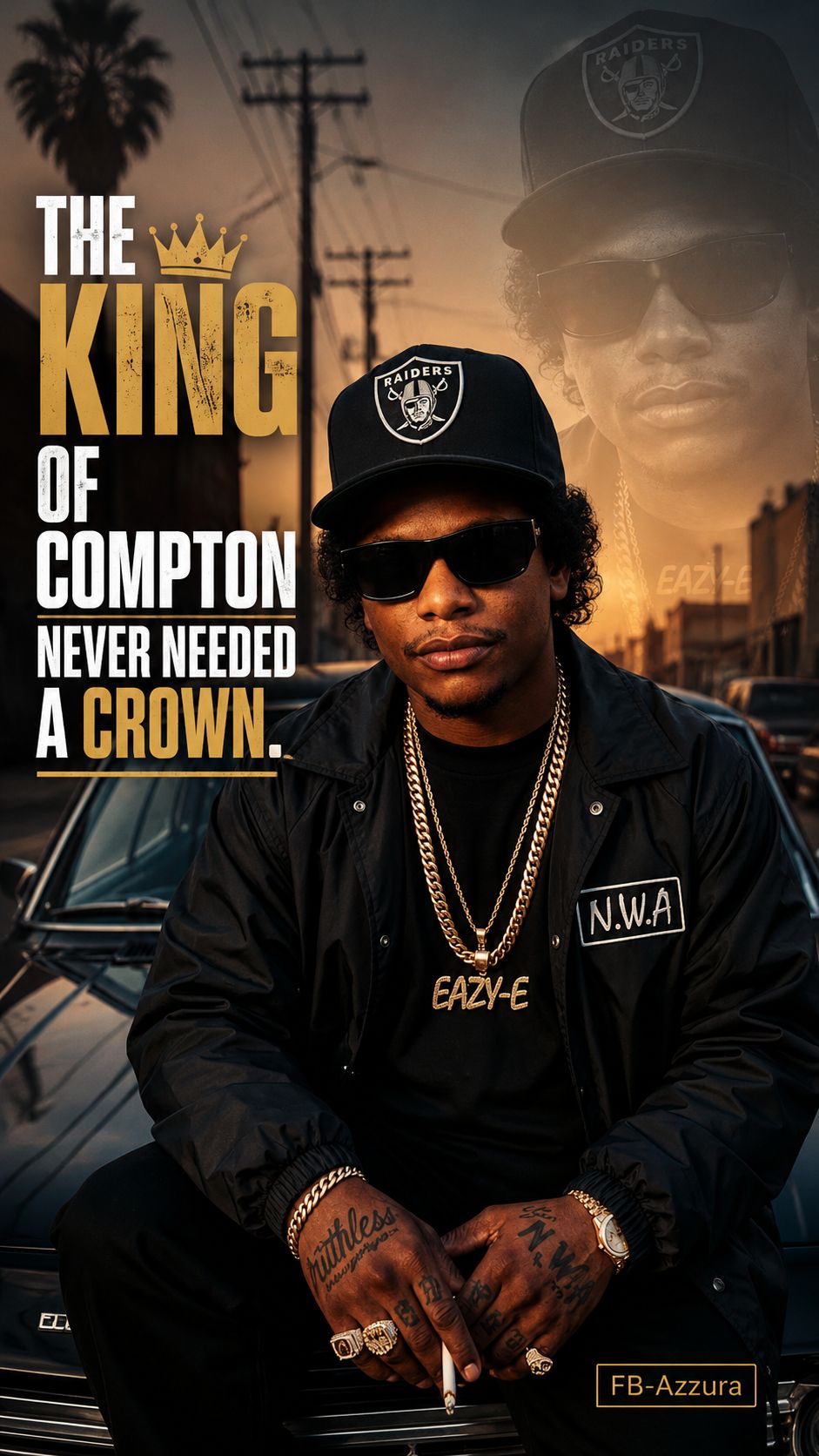 G-RAP / Menajahtwa ２枚セット / Eazy-E Eazy-E mural unveiling with Royal T of Menajahtwa