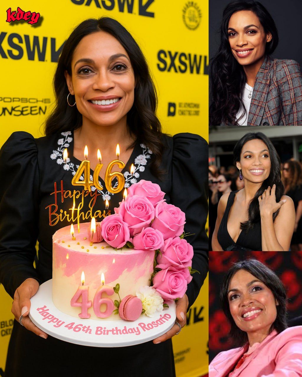 Patrick - 🎉🌹 Happy 46th Birthday to the talented and radiant Rosario ...
