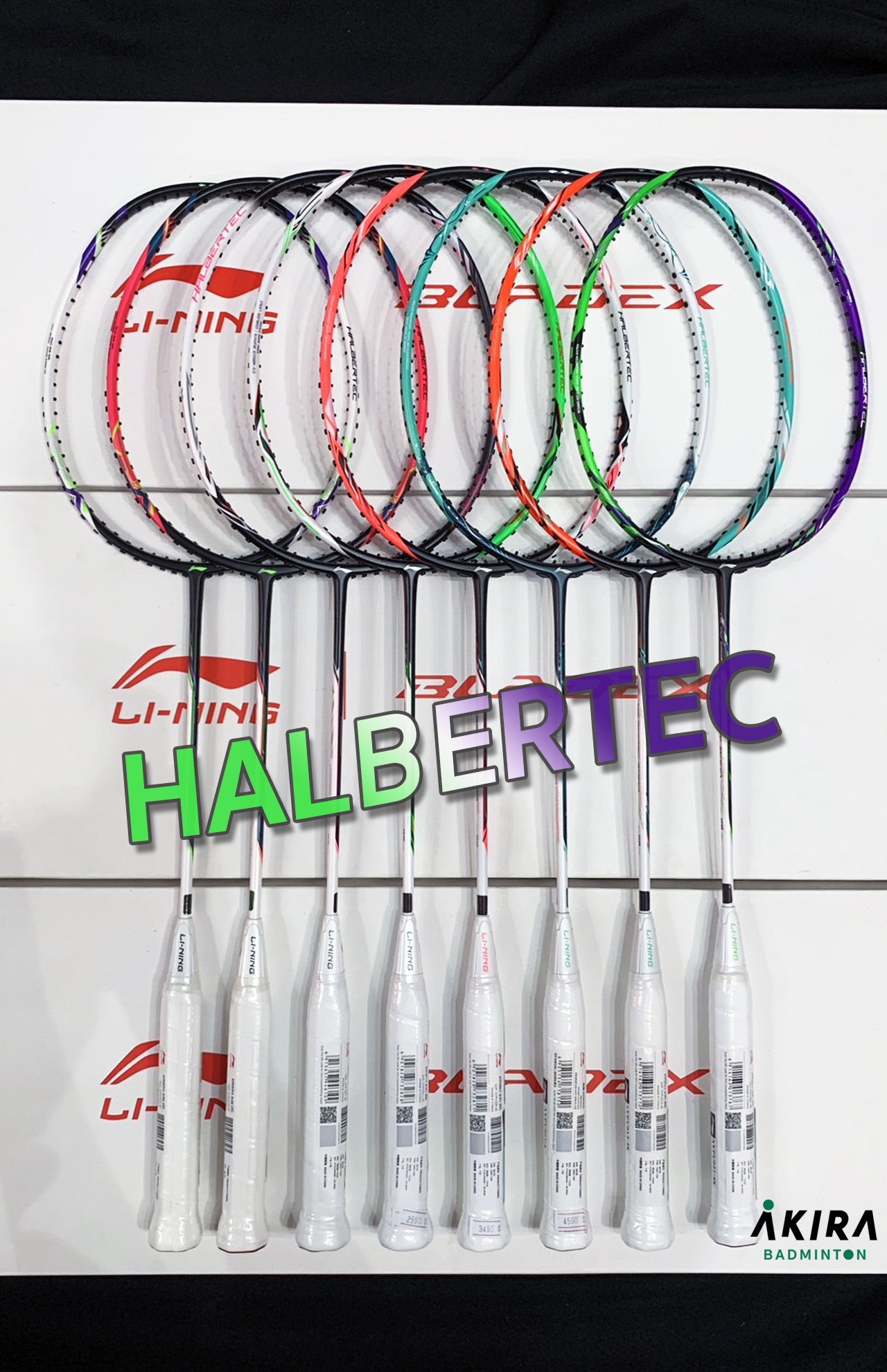 ไม้แบดมินตัน LI-NING Halbertec series ไม้ All Around ที่น่าใช้ทุกรุ่น ...