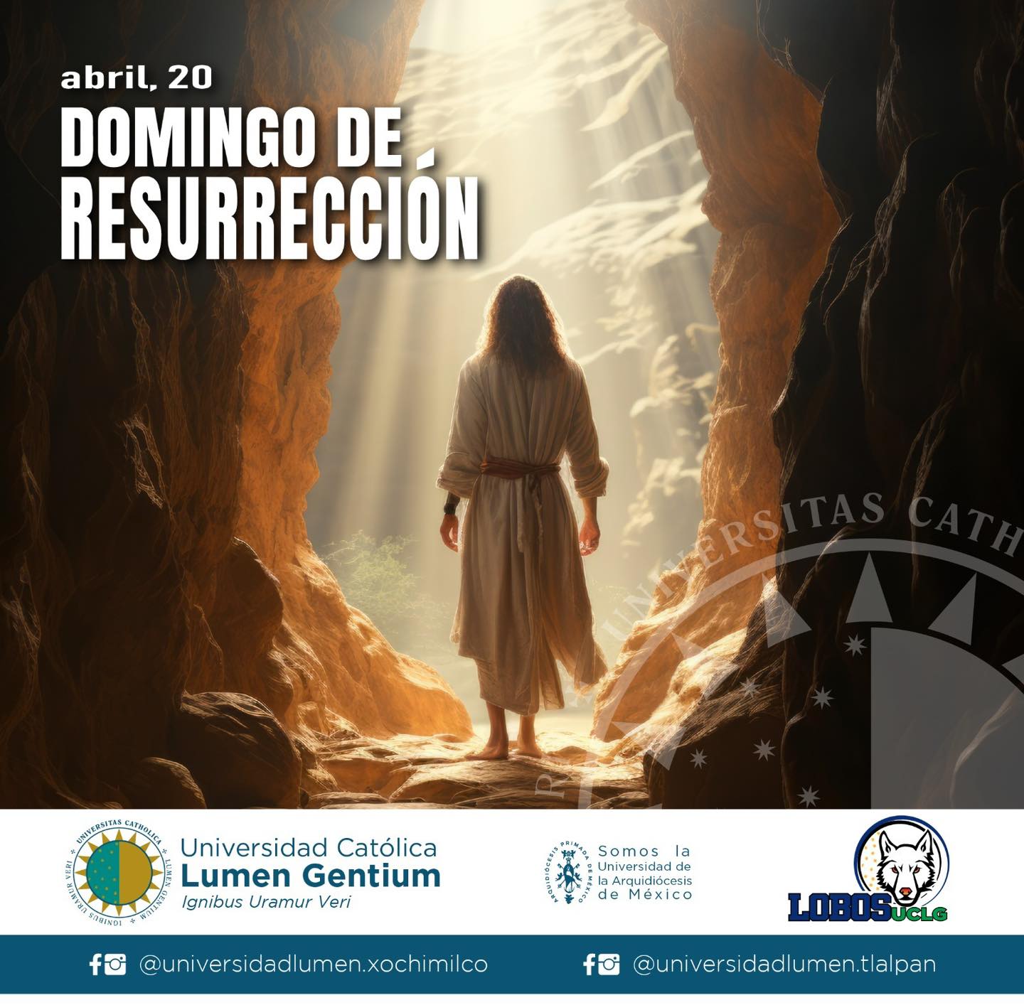 Universidad - La tumba está vacía, pero el corazón lleno de esperanza ...