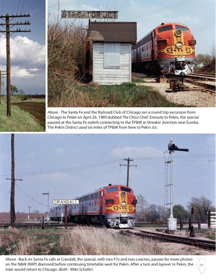 Rails - Being in East Peoria today makes me think of the Santa Fe’s ...