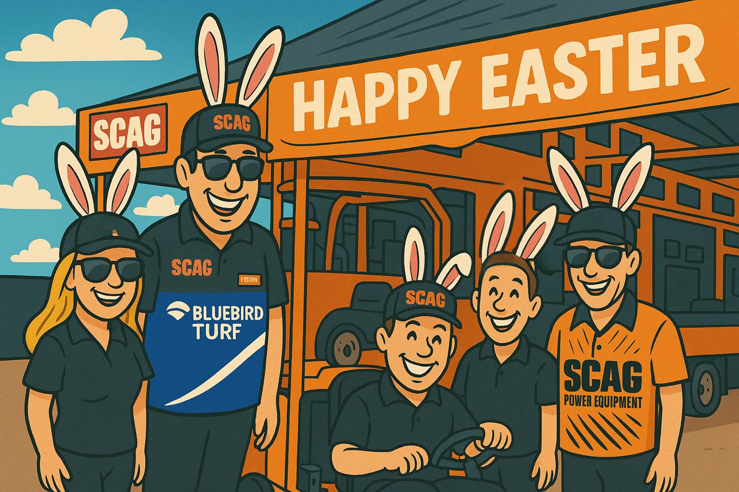 SCAG - Happy Easter from all of the bunnies at SCAG! 🐰🐣🪺 Erica Enders ...