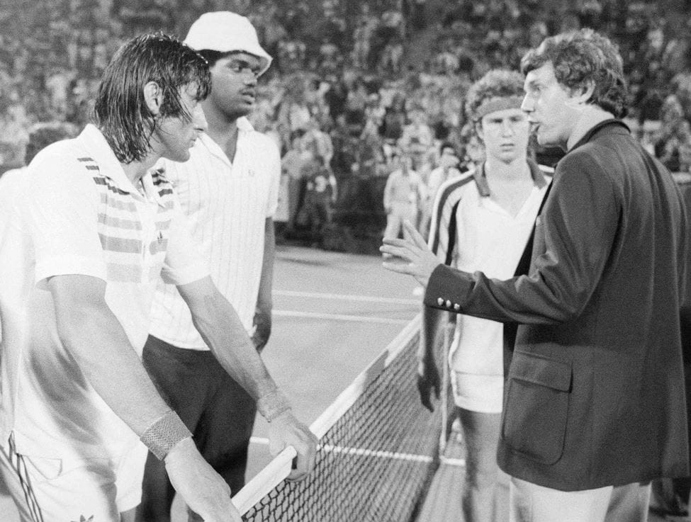 Courtside - They billed it as a battle of tennis bad boys — and ended ...