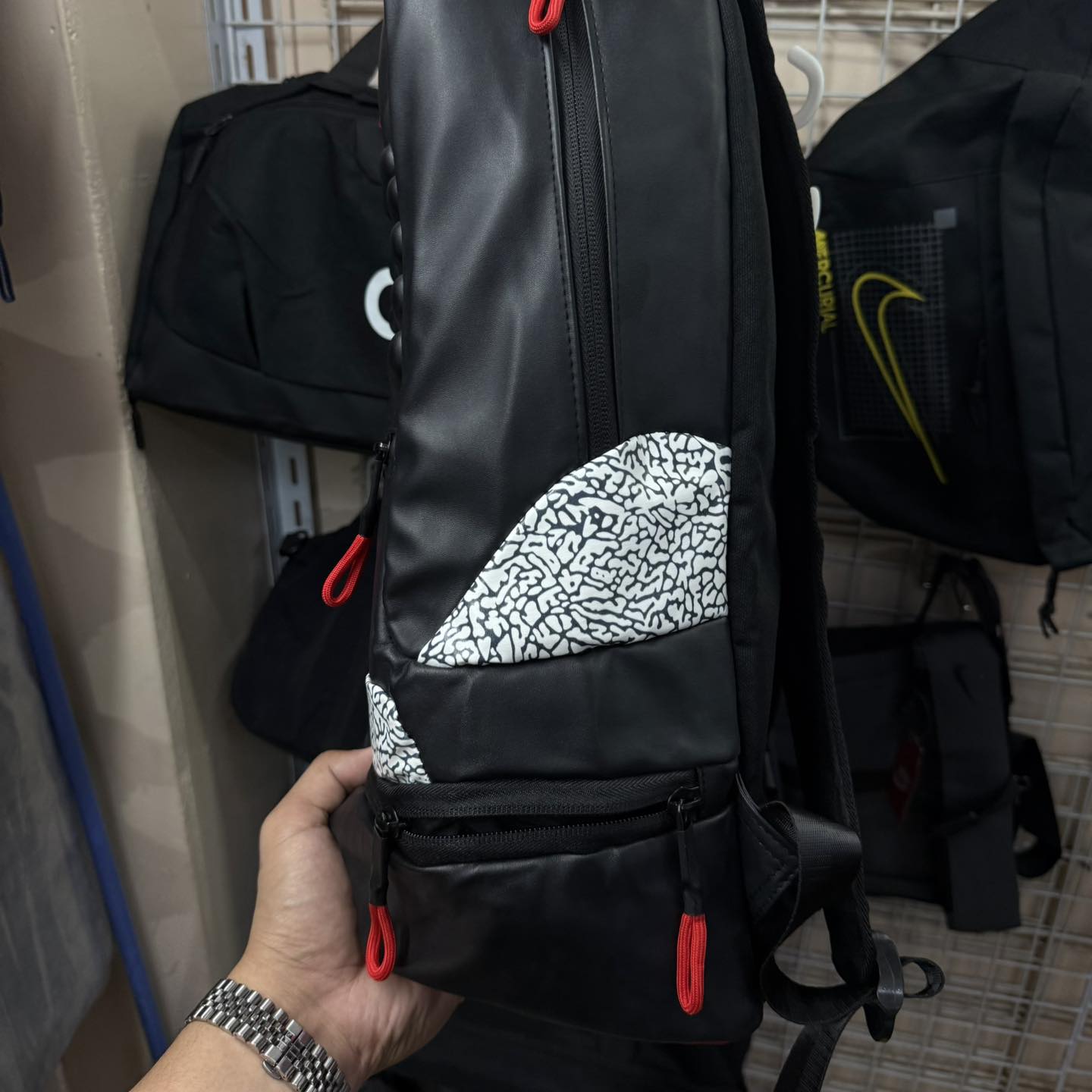 adidas custom backpacks Airplane Embroidered Backpack the rear compartment protects men bags shoulder Model:3/0 1/8oz St. Croix Legend Elite