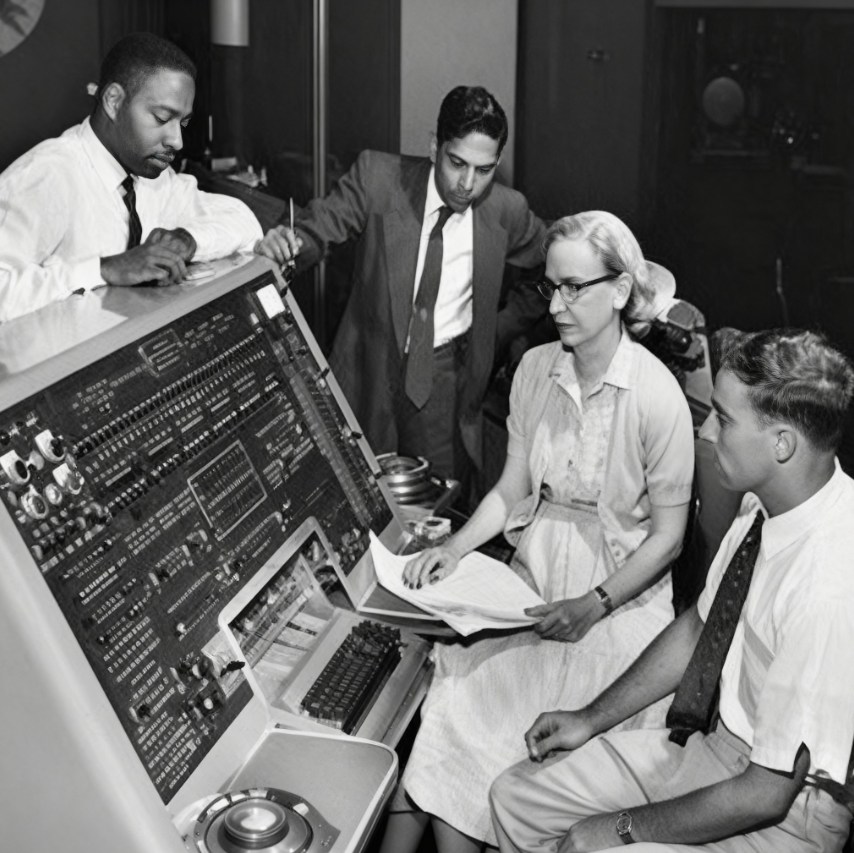 Historical - Grace Hopper schraubte einst mit einem einfachen ...