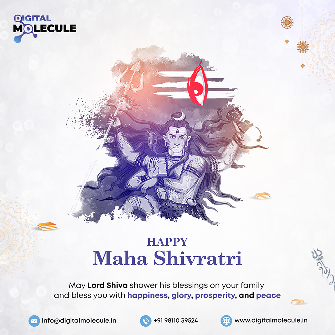 Digital - On this auspicious occasion of Maha Shivratri, may Lord Shiva ...
