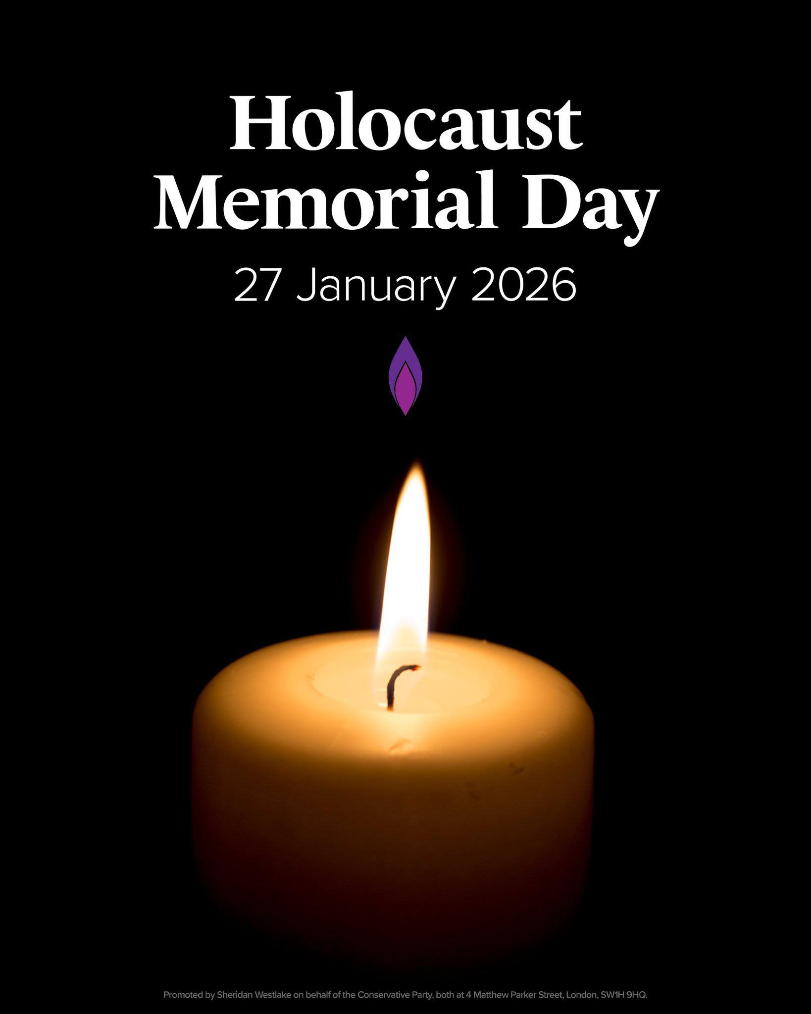 Sunderland - Today we remember the 6 million Jewish people and others ...