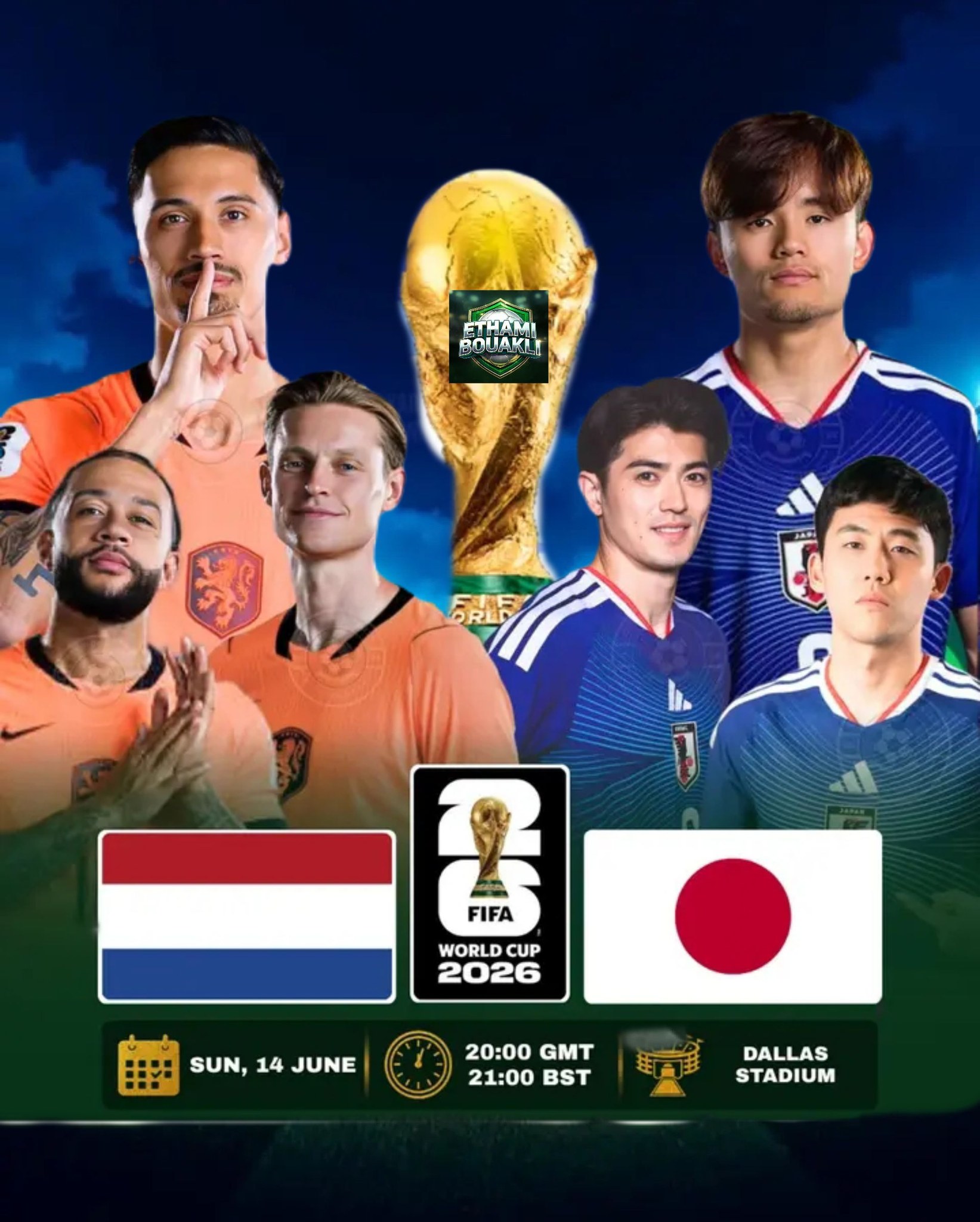 Japan vs Netherlands FIFA World Cup 2026 watch party in Nashville