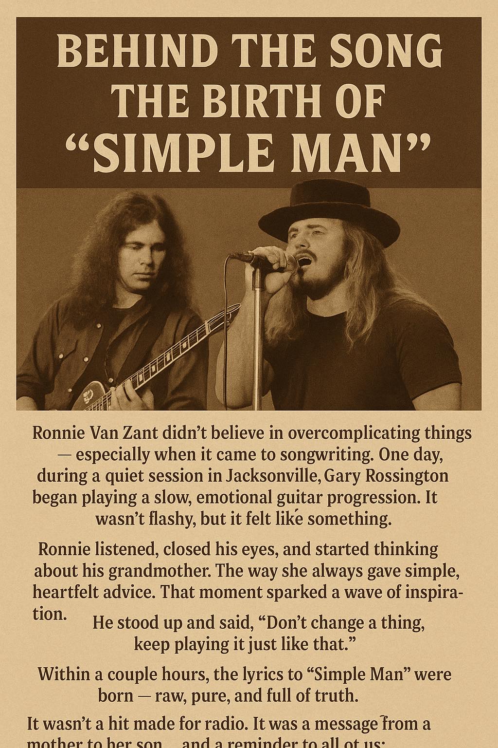 Ron Collins album Simple Man