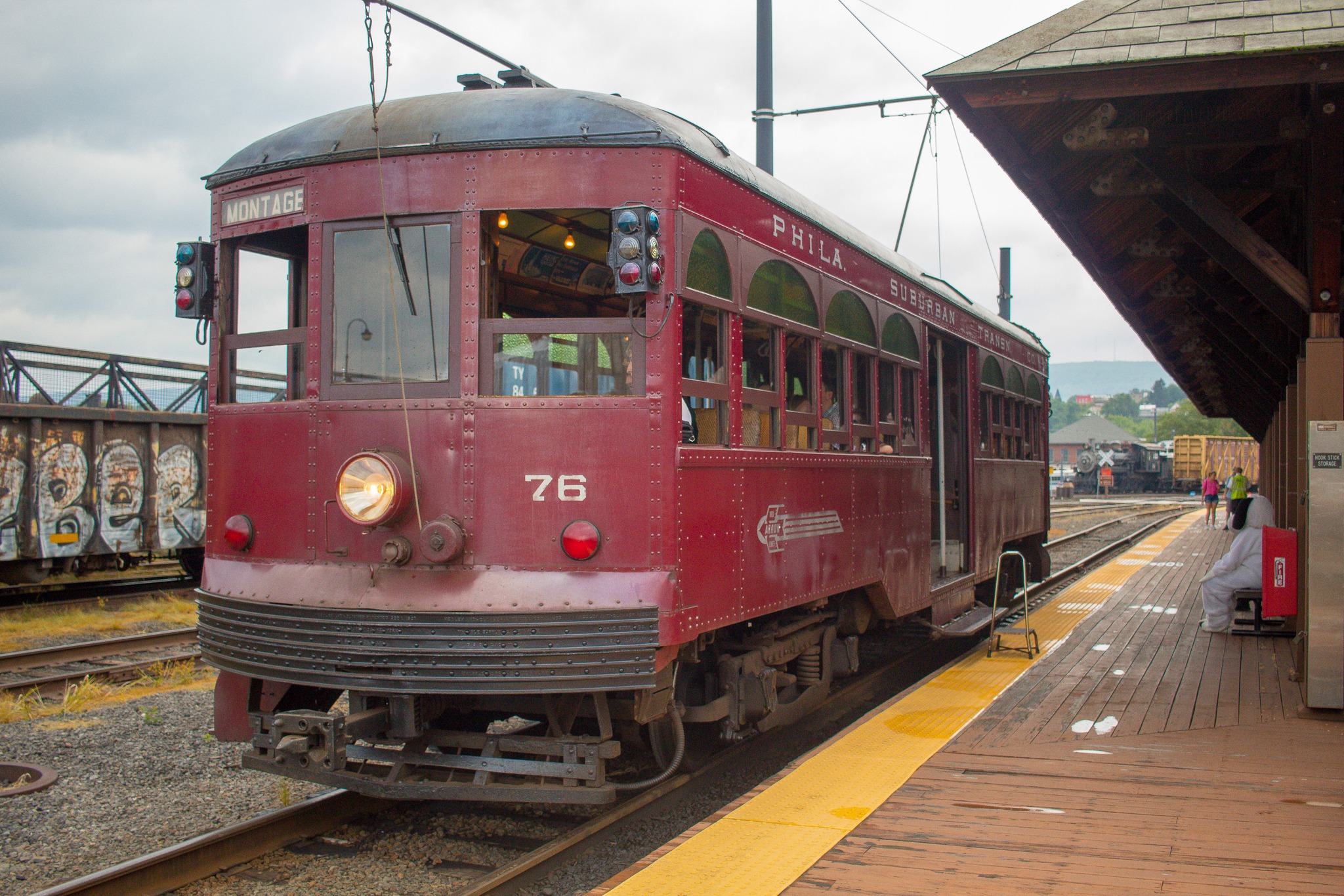 Appalachian Railfan - We re-visited the trolley operation sadly no time ...