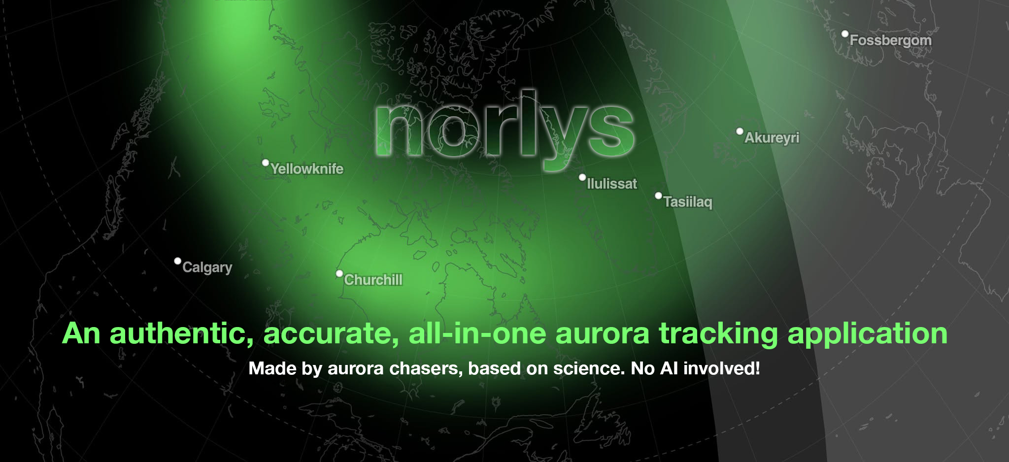 Norlys - Aurora Tracking App